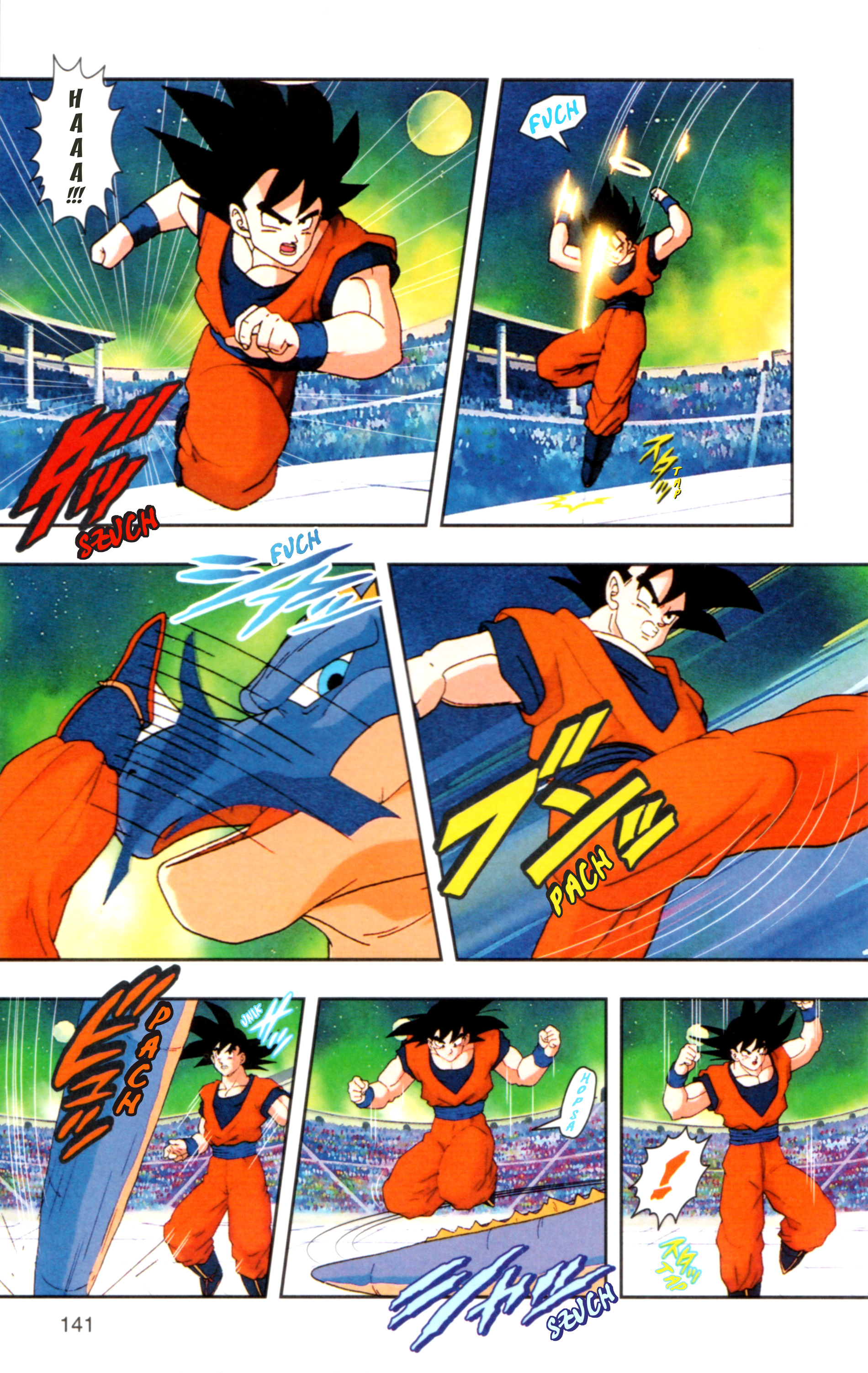 DRAGON BALL Z TV Animation Comics Pojedynek: Goku kontra Paikuhan 第6页