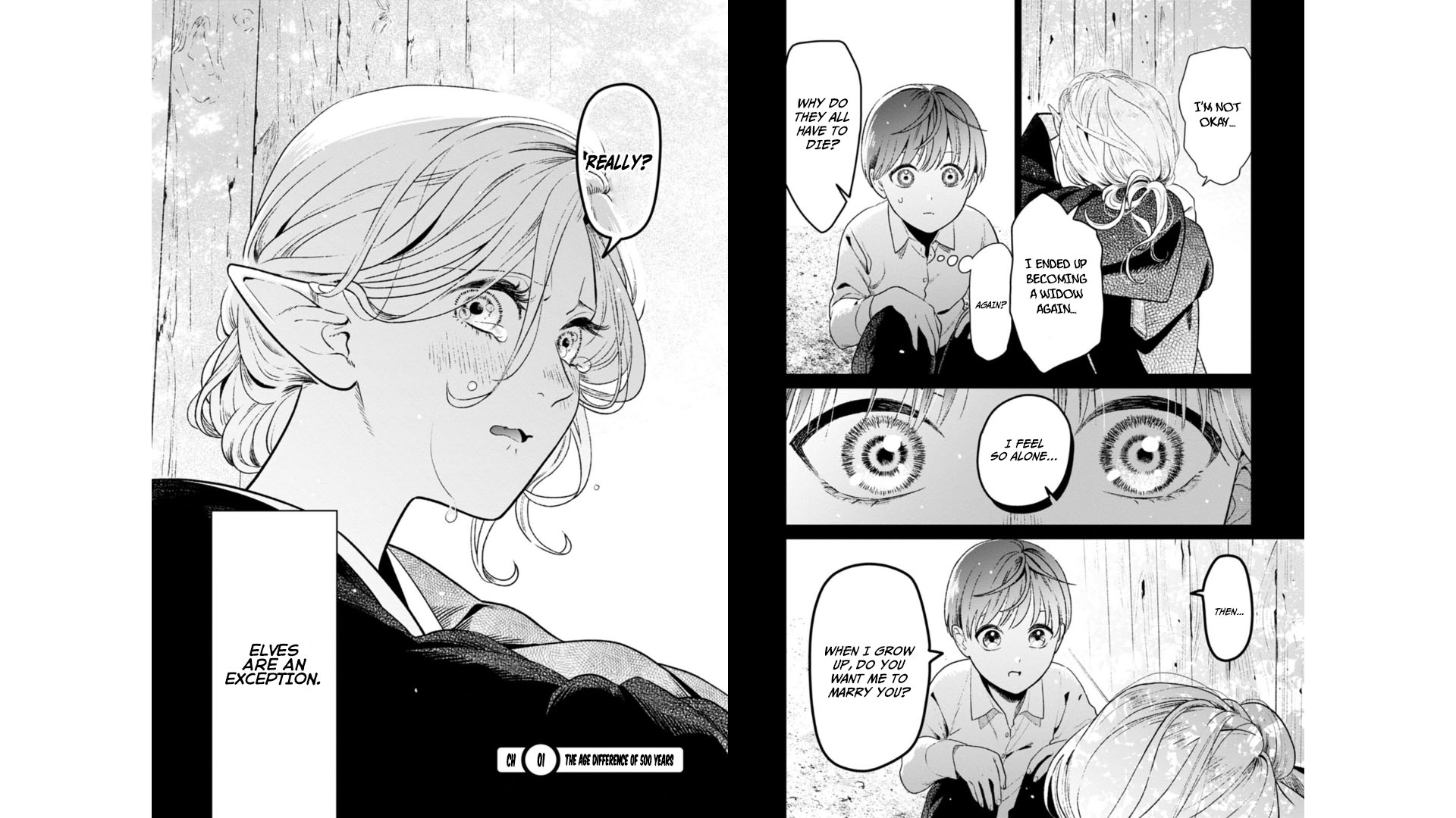 Miboujin Elf no Kanamori-san The age Difference of 500 Years 第3页
