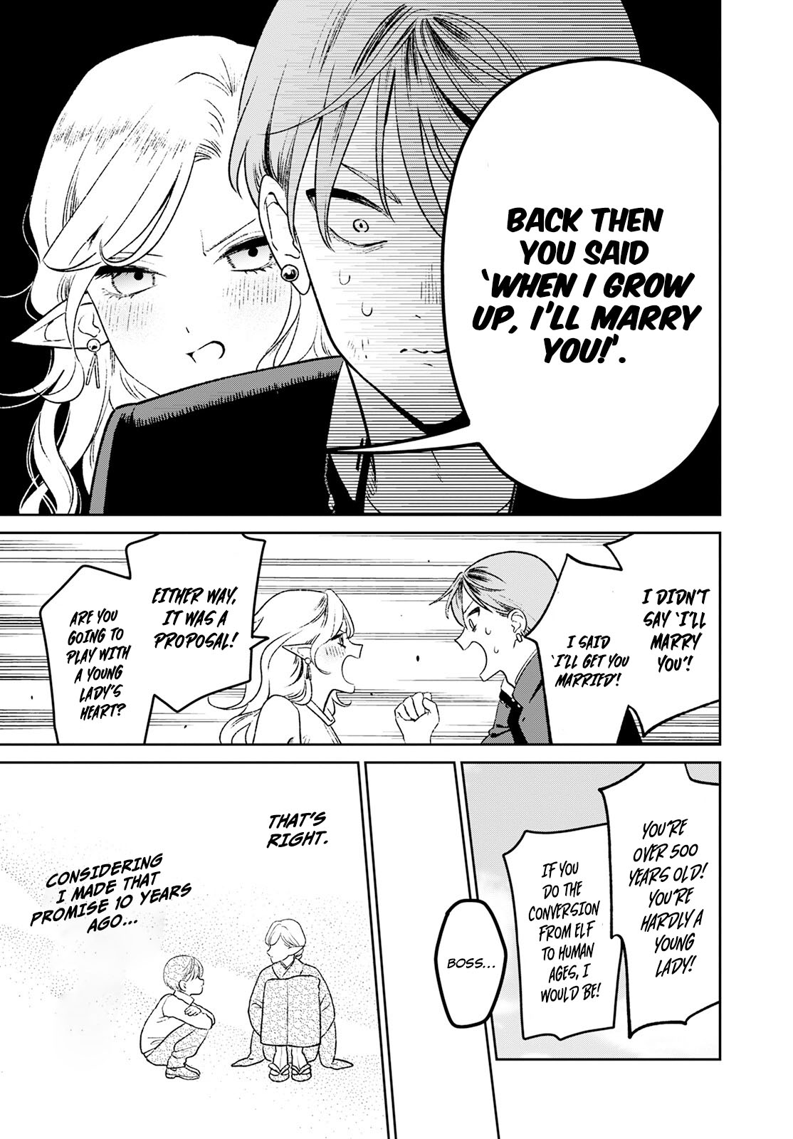 Miboujin Elf no Kanamori-san The age Difference of 500 Years 第9页