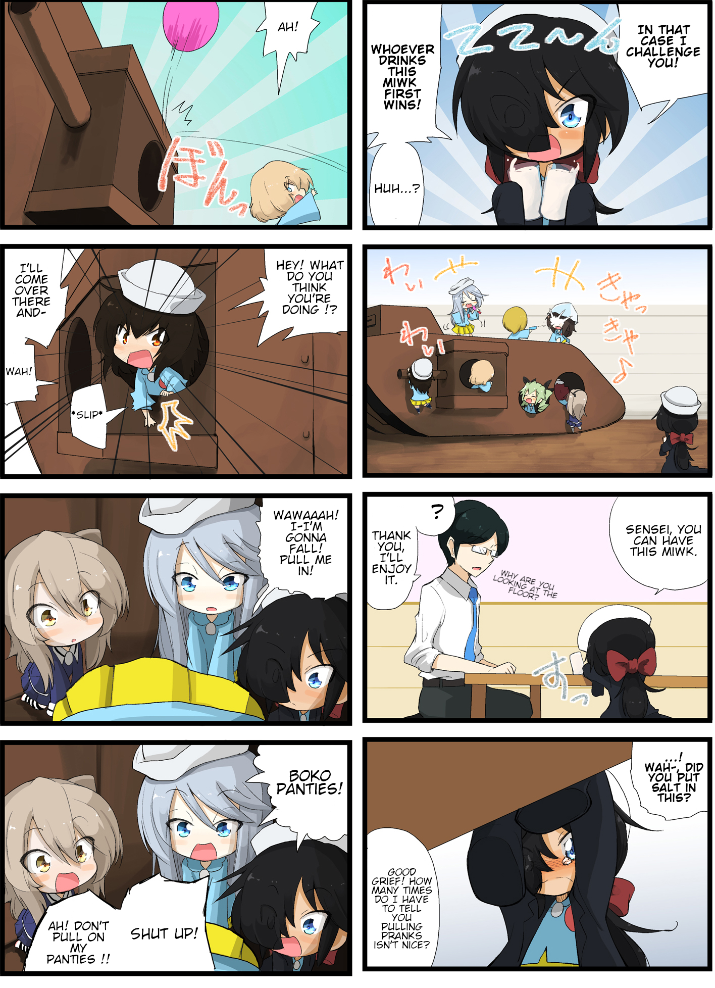 Girls und Panzer - Garupan Kindergarten (Doujinshi) Strips 124 - 165 第11页