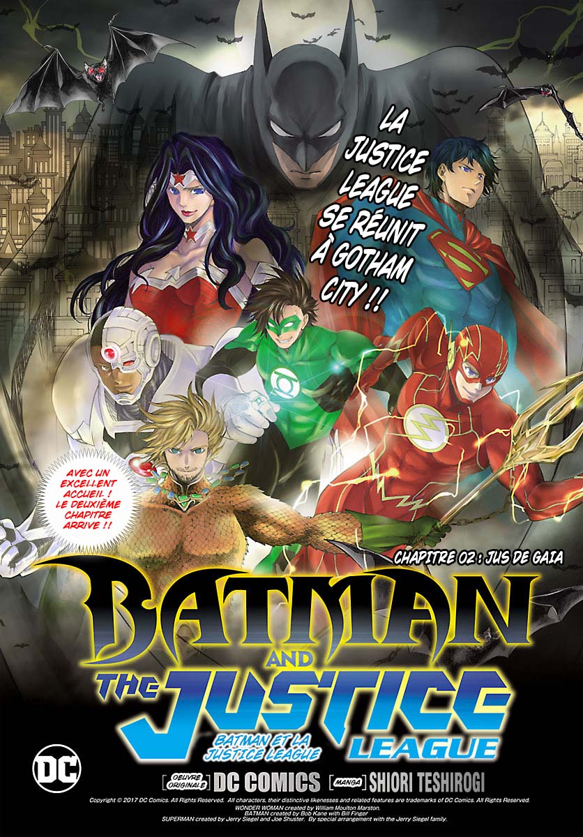 BATMAN and THE JUSTICE LEAGUE Jus de Gaia 第1页