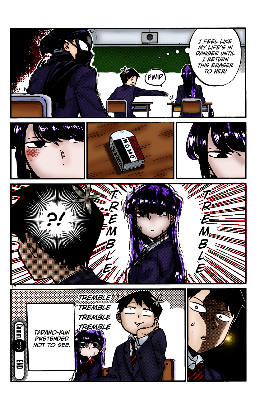 Komi Can't Communicate (Fan-Colored) A Suspicious Individual 第4页