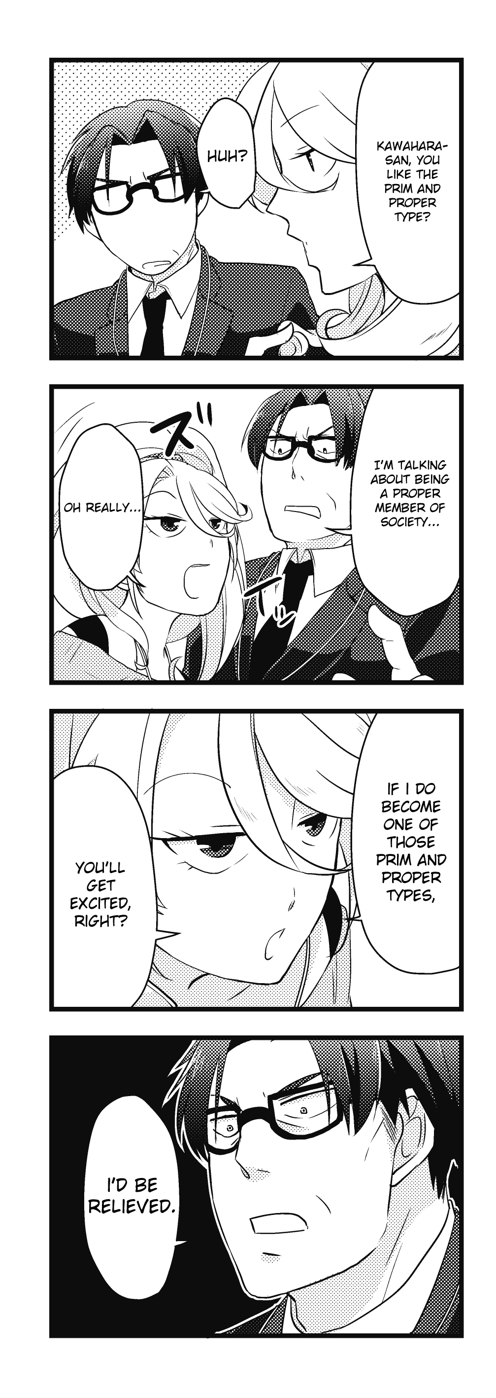 Kawahara Kachou to Gyaru Buka-chan Ch. 1 第10页