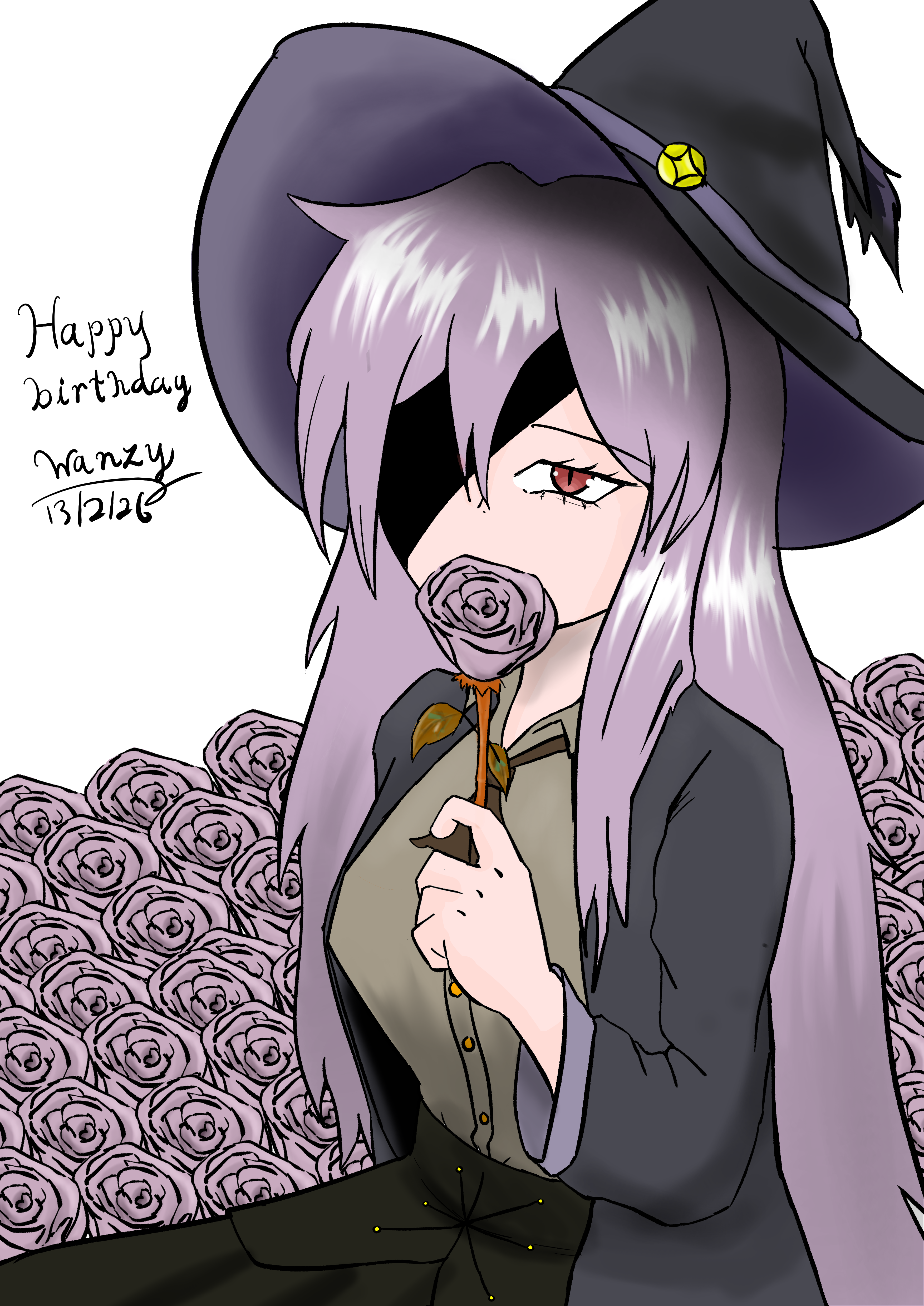 The Witch And Another World Girls Extra Page - Happy Birthday 第3页