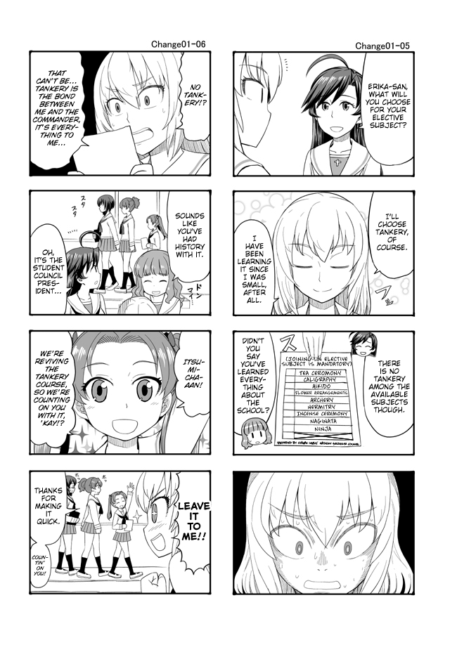 GIRLS und PANZER - Erika Change! (Doujinshi) 第6页
