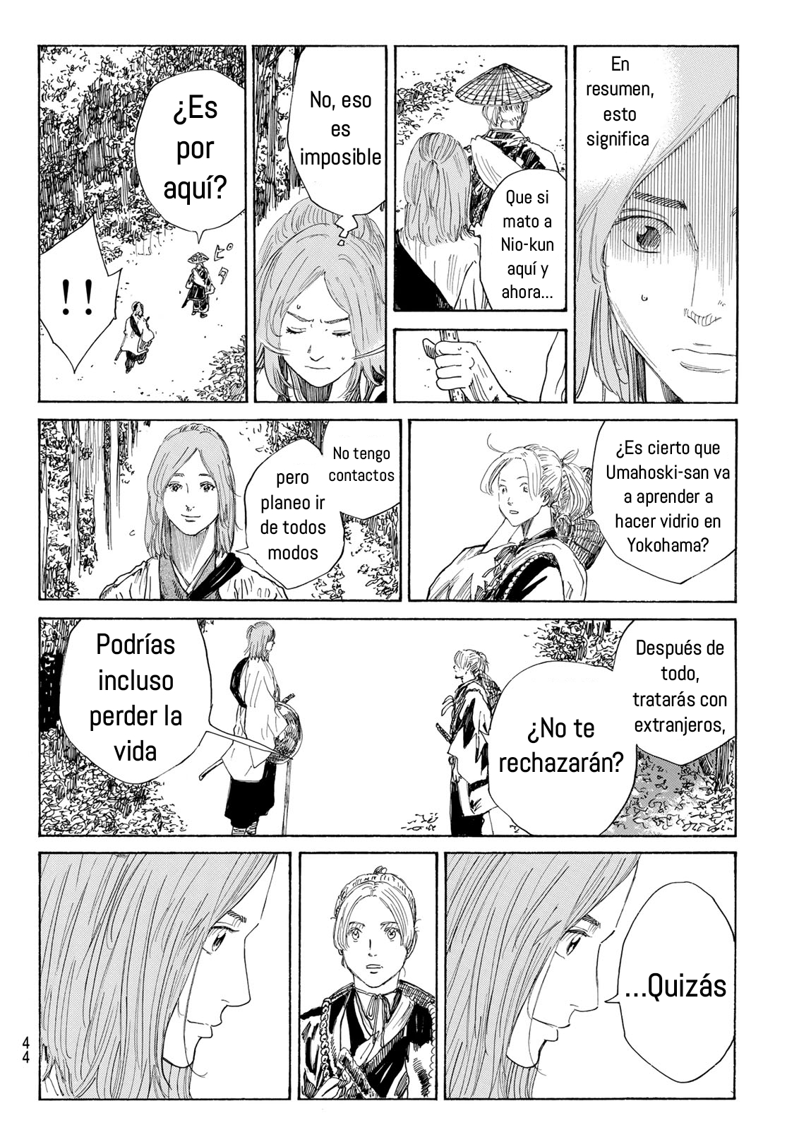 Ao no Miburo —Shinsengumi Hen— Anhelando un sueño 第10页