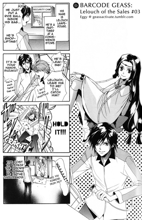 Barcode Geass: Hanbai no Lelouch Ch. 3 第1页