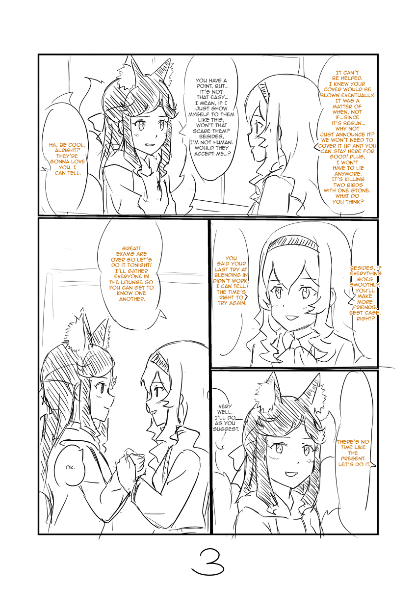 Fox Demon Maya and Human Claudine Ch. 3 第3页