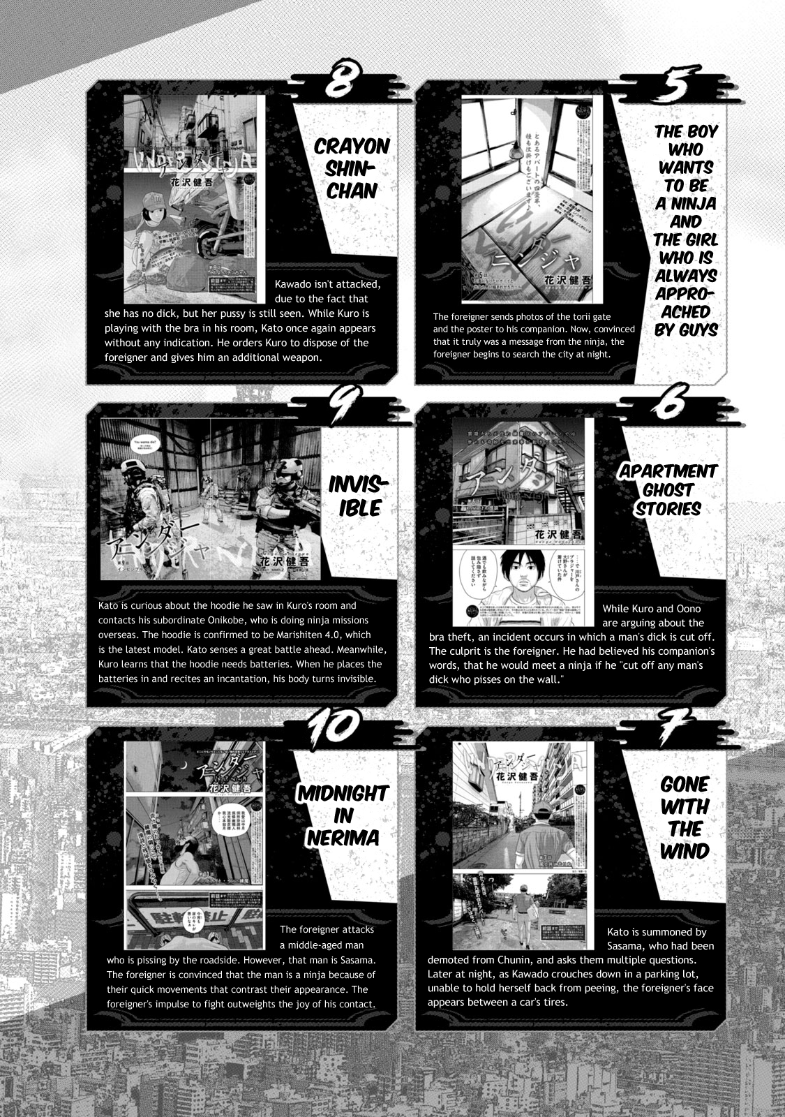 Under Ninja NIN NIN Official Manual Complete Chapter Introduction 第2页