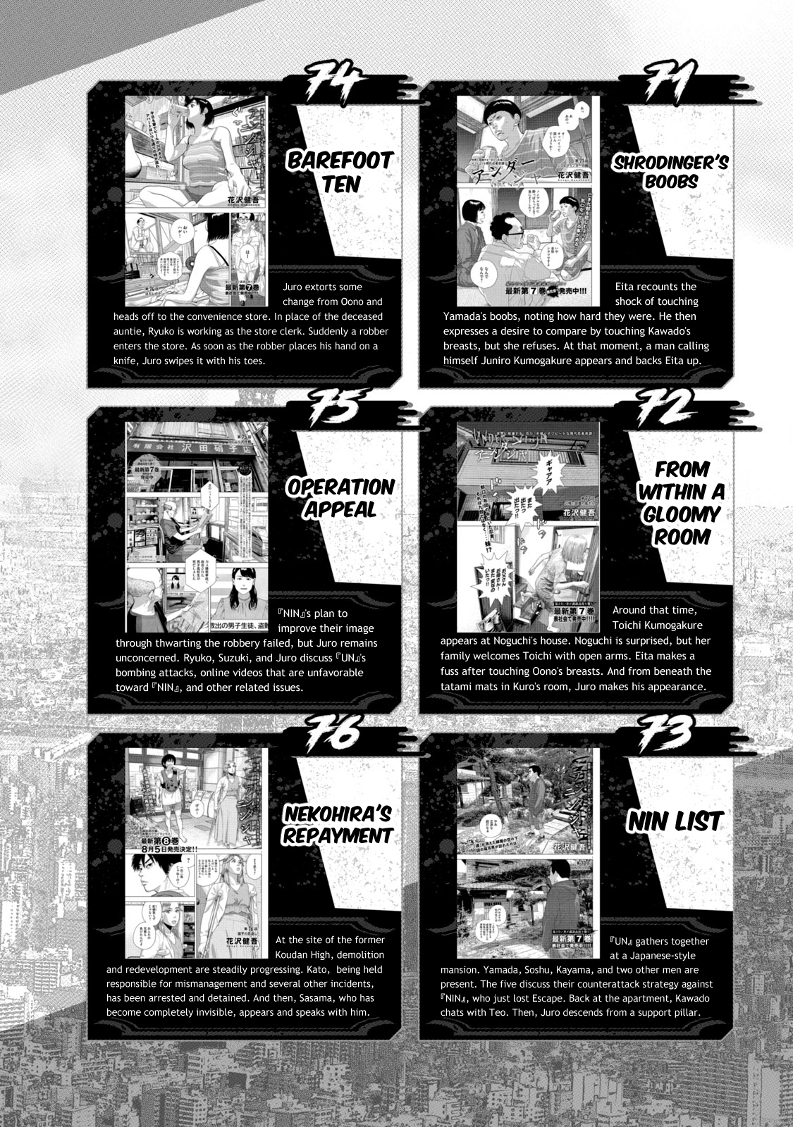 Under Ninja NIN NIN Official Manual Complete Chapter Introduction 第14页