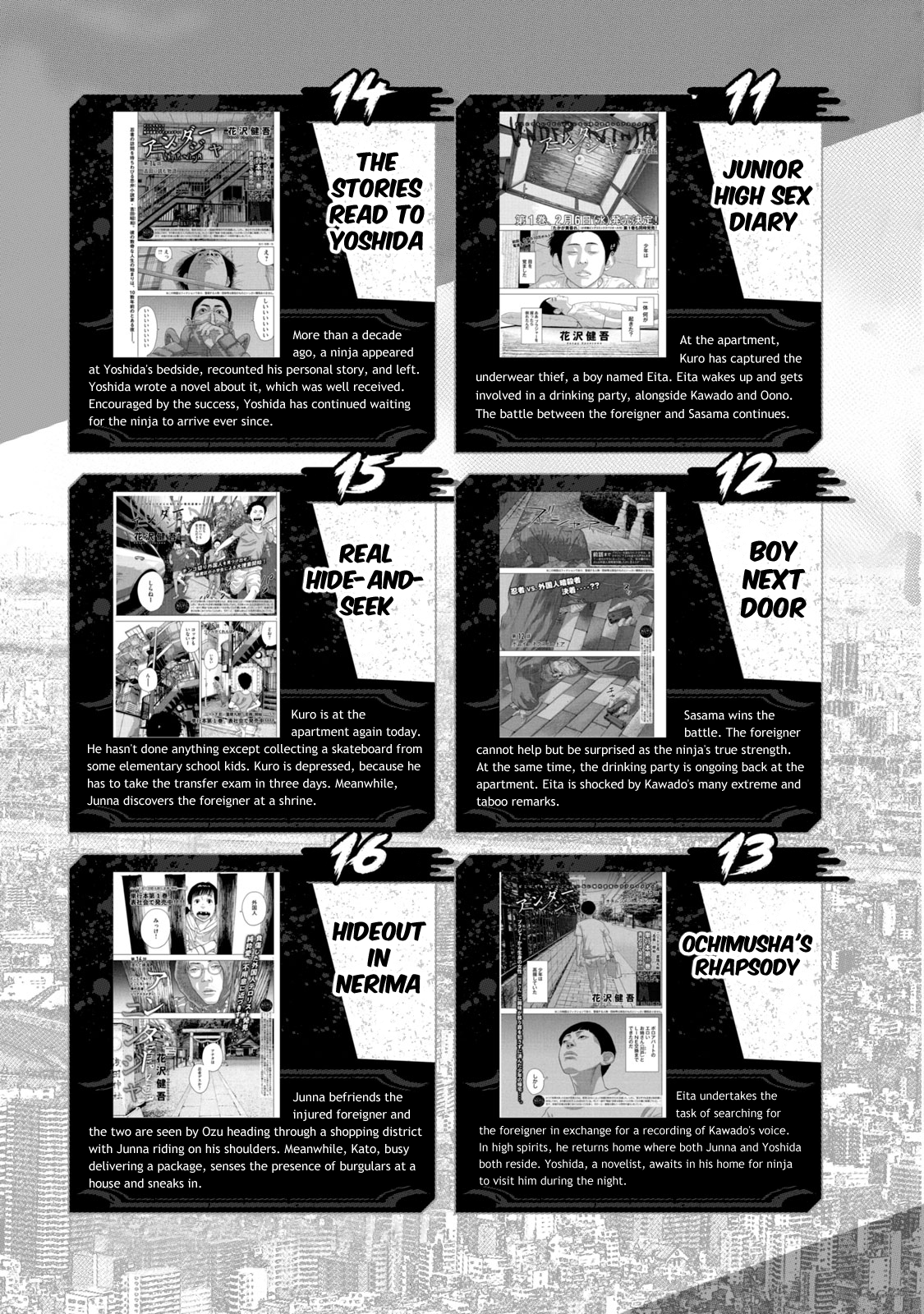 Under Ninja NIN NIN Official Manual Complete Chapter Introduction 第3页
