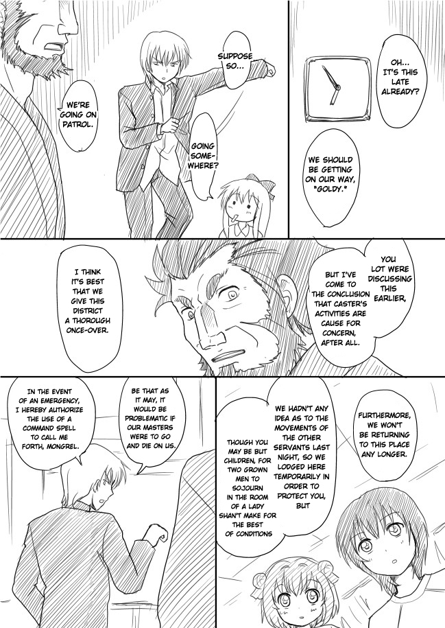 YuruYuri & Fate/Zero - Yuru/Zero (Doujinshi) Vol. 1 Ch. 3 第4页