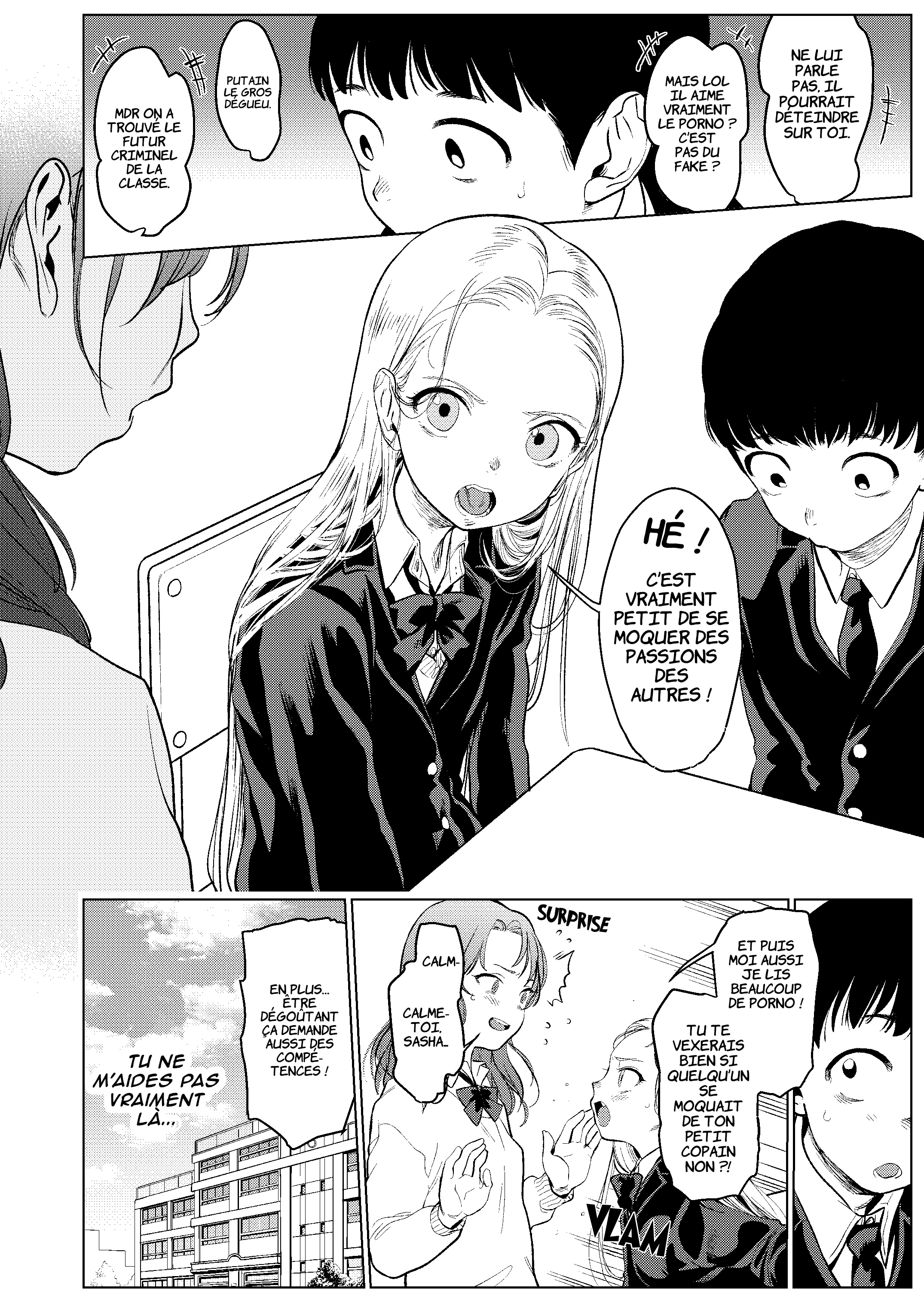 JC Sasha-chan to Classmate Otaku-kun (Redraw) Chapitre 2 第4页