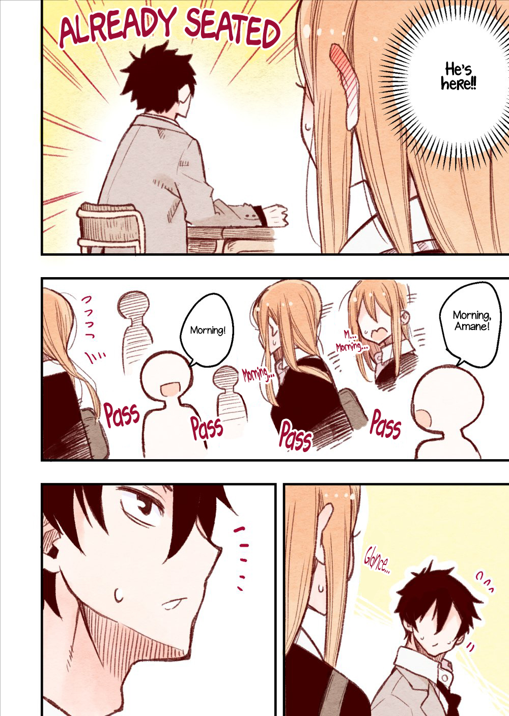 Sanpakugan-chan wa Tsutaetai. The struggle to say hello 第4页