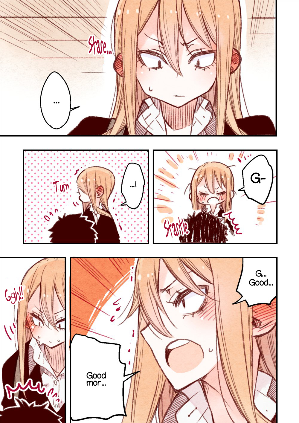 Sanpakugan-chan wa Tsutaetai. The struggle to say hello 第5页