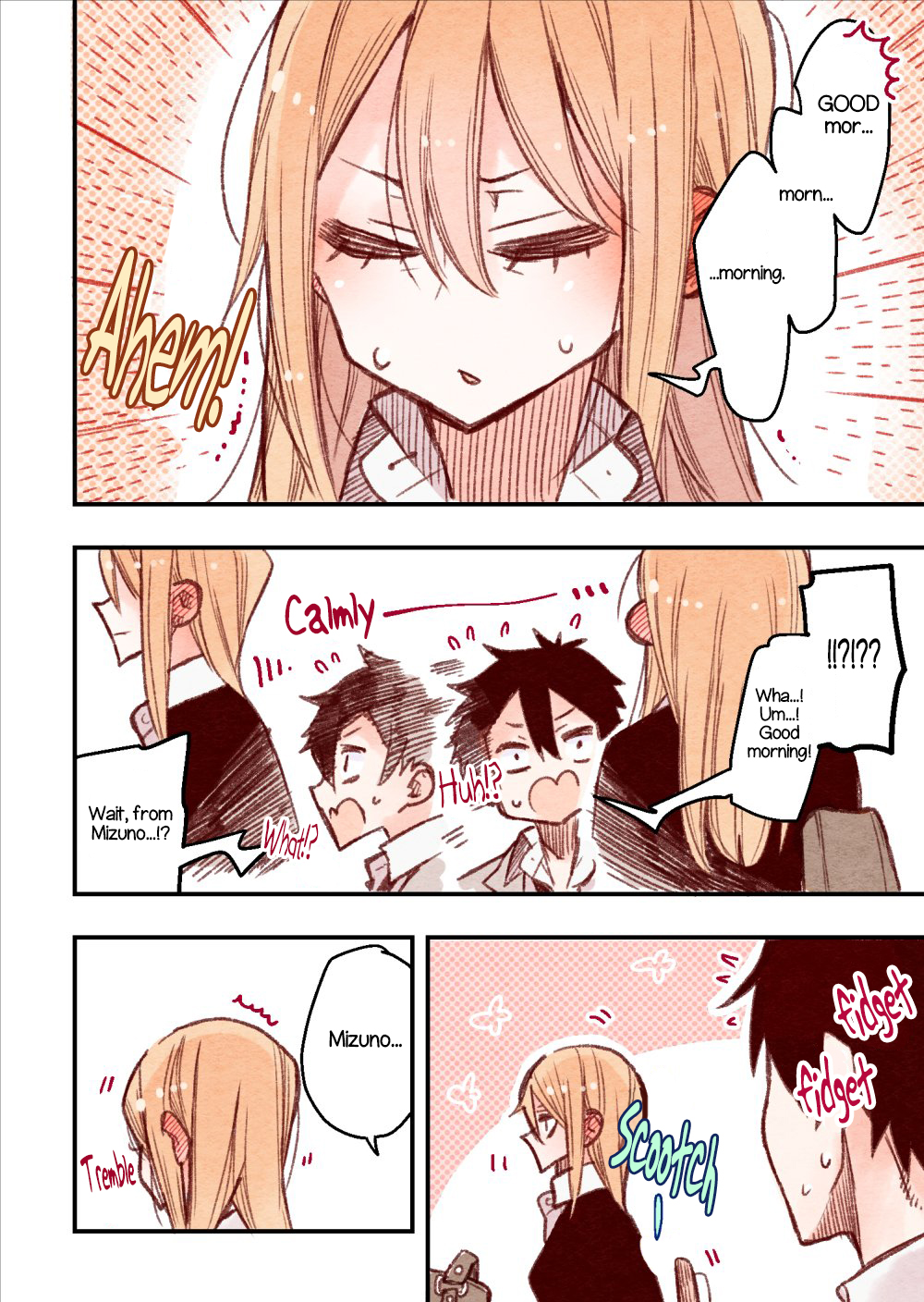 Sanpakugan-chan wa Tsutaetai. The struggle to say hello 第6页
