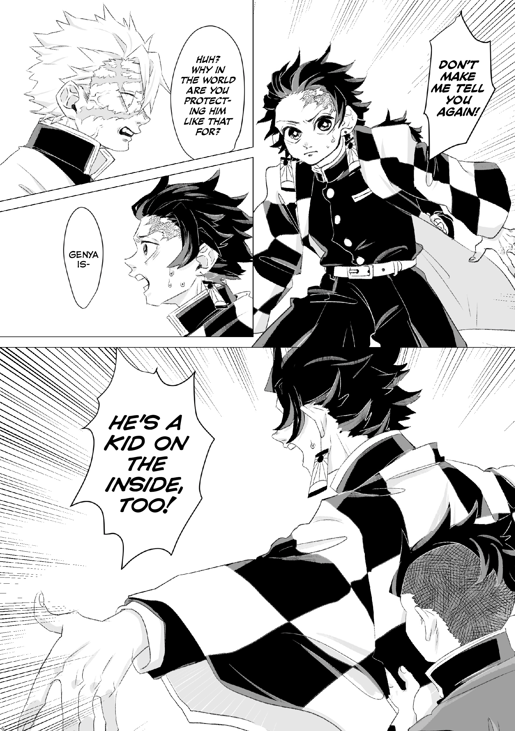 Kimetsu no Yaiba - Genya Comics (Doujinshi) (by: Kinmokusei) - Atarayo 第5页