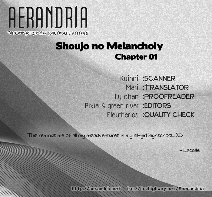 Shoujo no Melancholy Shoujo no Melancholy 第2页