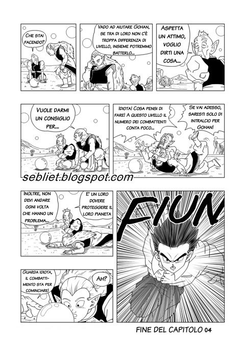 Dragon Ball EX Apocalypto (Doujinshi) Gohan,Il Difensore Della Terra 第12页