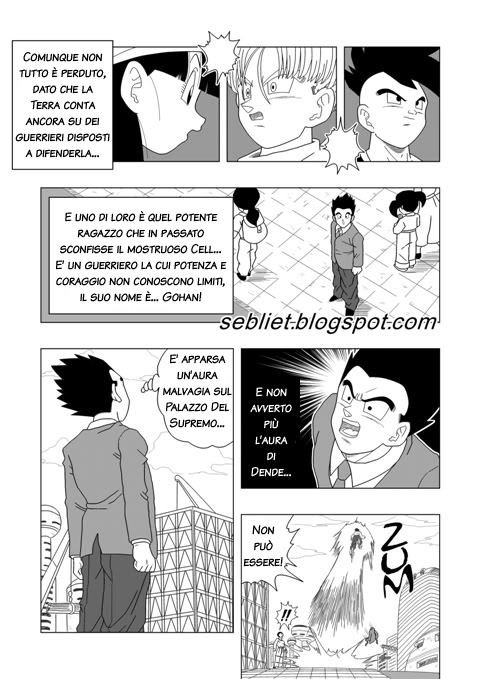 Dragon Ball EX Apocalypto (Doujinshi) Gohan,Il Difensore Della Terra 第3页