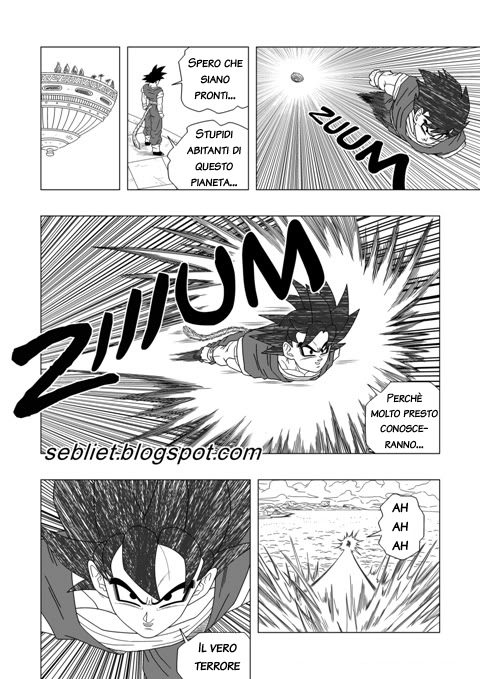 Dragon Ball EX Apocalypto (Doujinshi) Gohan,Il Difensore Della Terra 第4页
