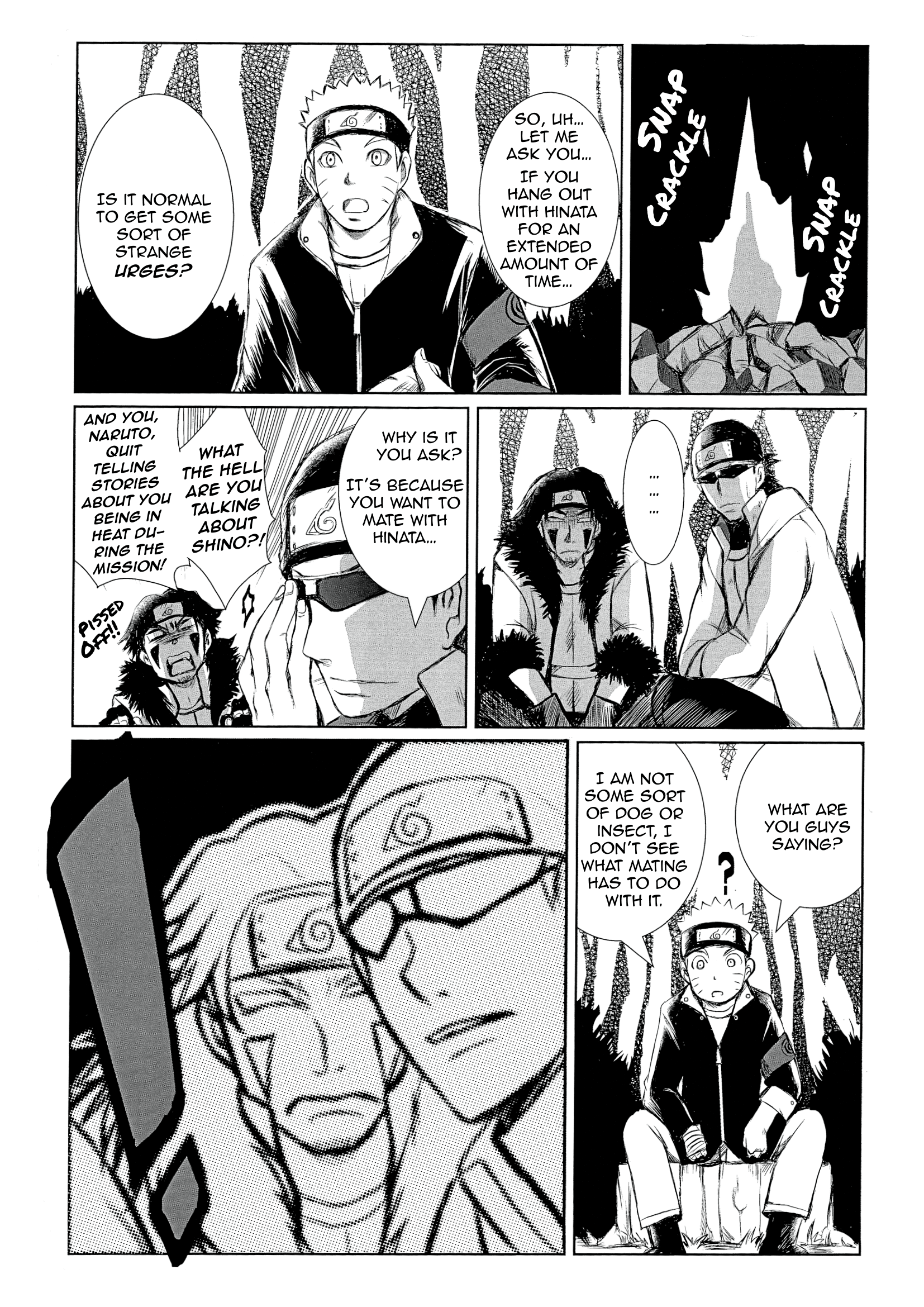 Naruto - Horny Horny Panic (Doujinshi) 第5页