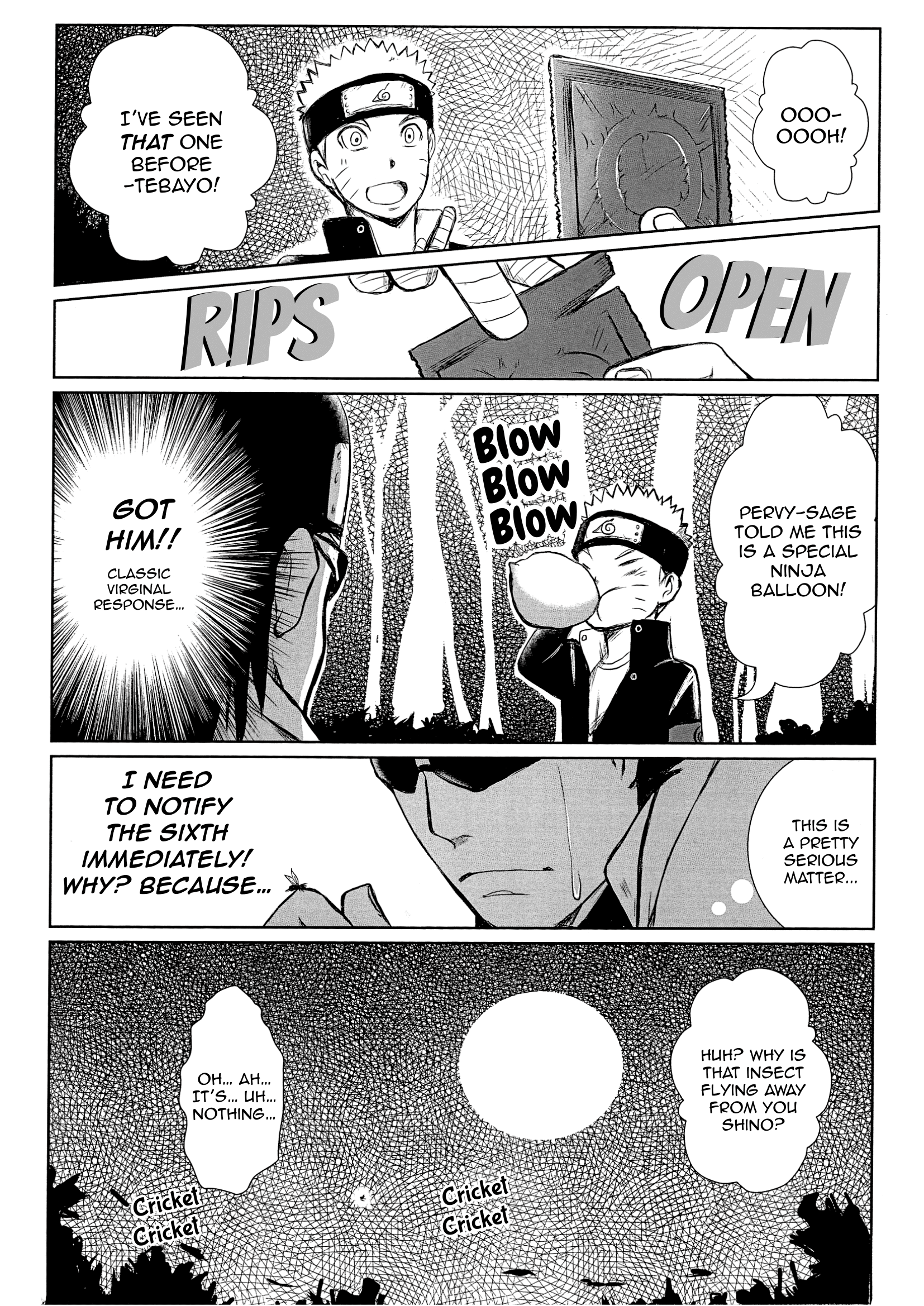 Naruto - Horny Horny Panic (Doujinshi) Oneshot 第9页