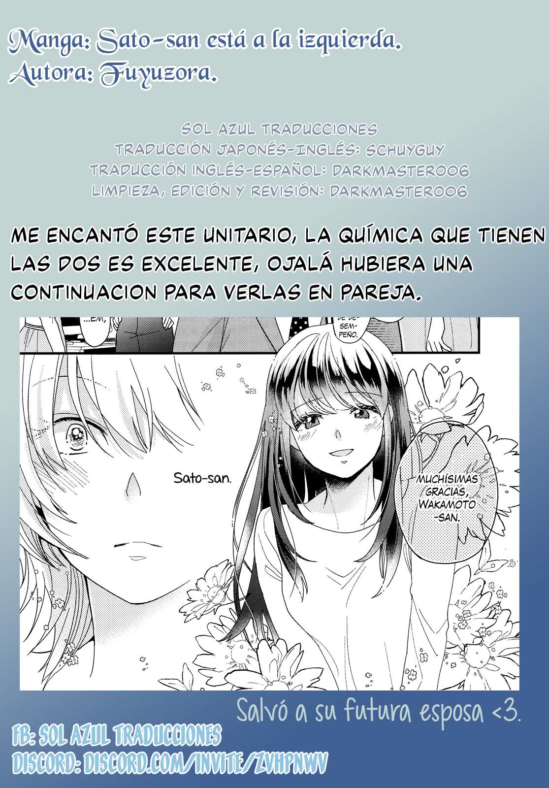Satou-san is on the left Unitario 第33页