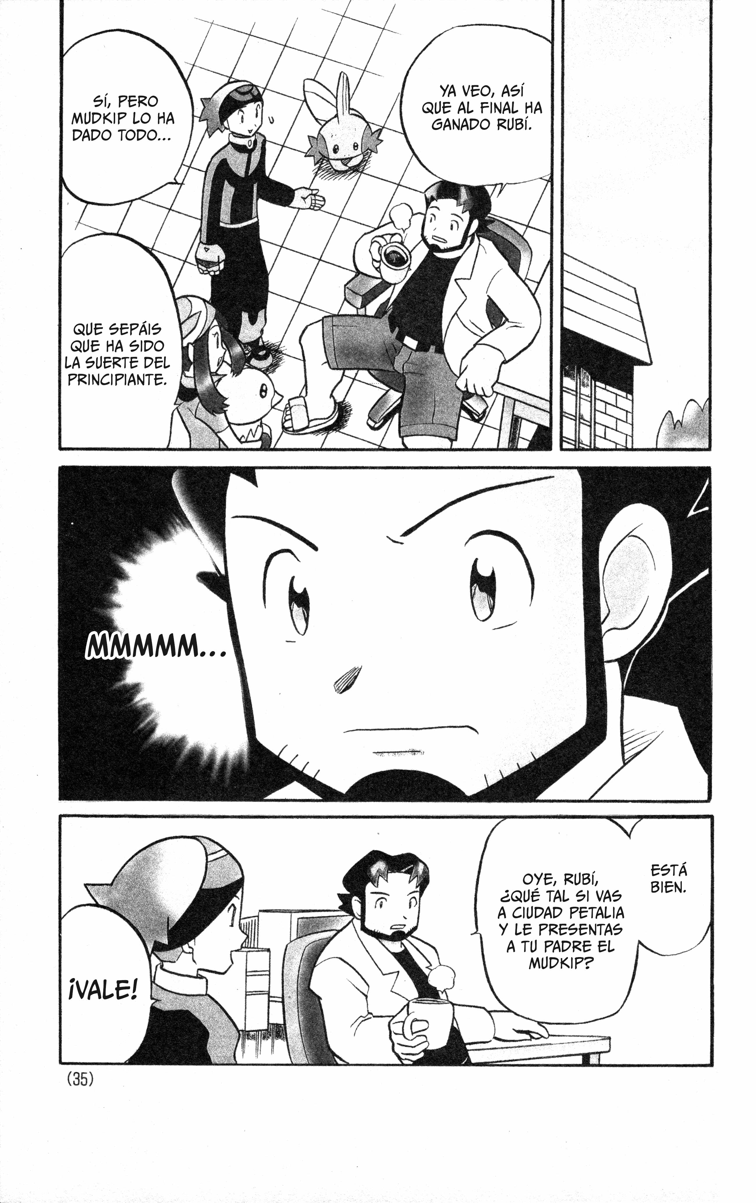 Pokémon Ruby & Sapphire: Spectacular Manga! Oneshot 第35页