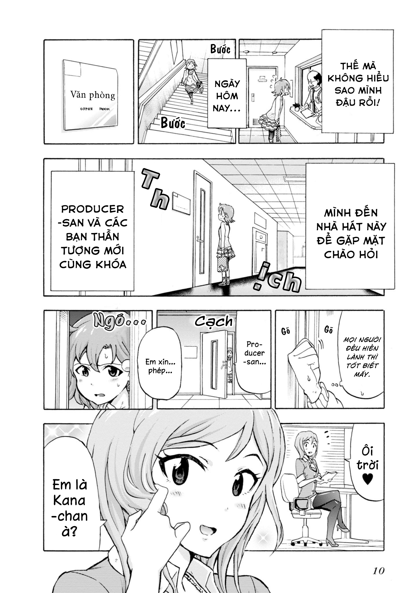 THE iDOLM@STER MILLION LIVE! Blooming Clover Chương 1: Tên mình là Yabuki Kana ♪ 第11页