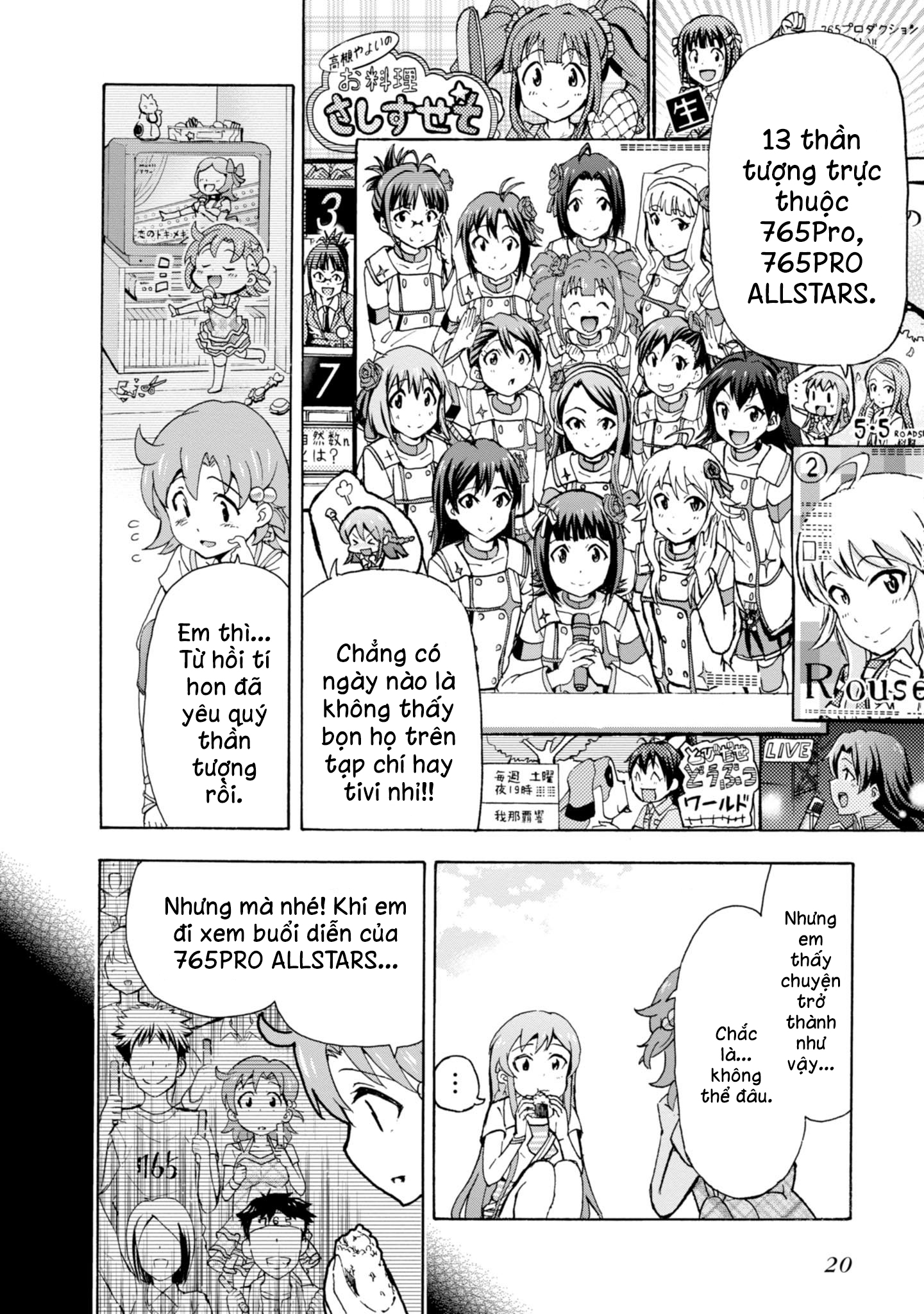 THE iDOLM@STER MILLION LIVE! Blooming Clover Chương 1: Tên mình là Yabuki Kana ♪ 第21页