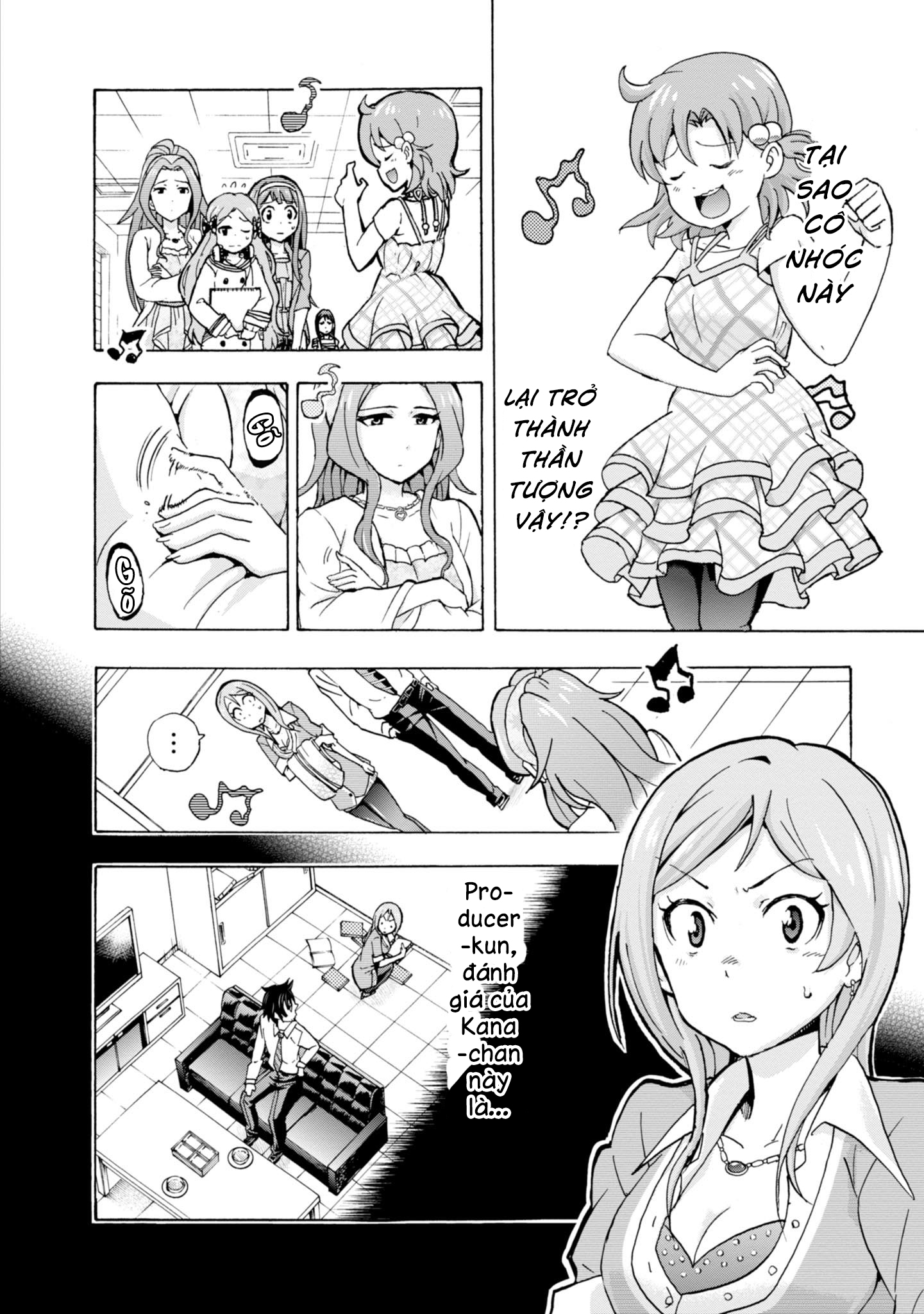 THE iDOLM@STER MILLION LIVE! Blooming Clover Chương 1: Tên mình là Yabuki Kana ♪ 第33页