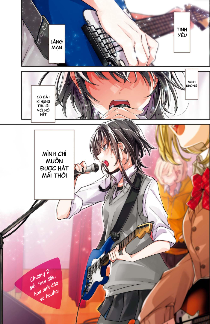 Sasayaku You ni Koi wo Utau Mối tình đầu, hoa anh đào và kouhai 第1页