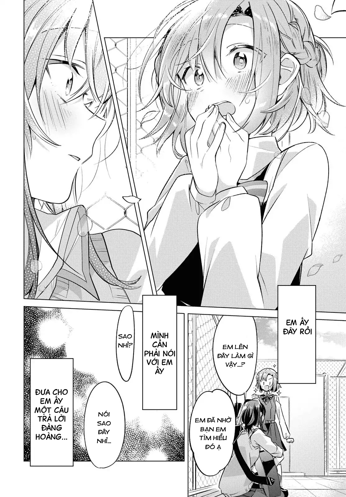 Sasayaku You ni Koi wo Utau Mối tình đầu, hoa anh đào và kouhai 第28页