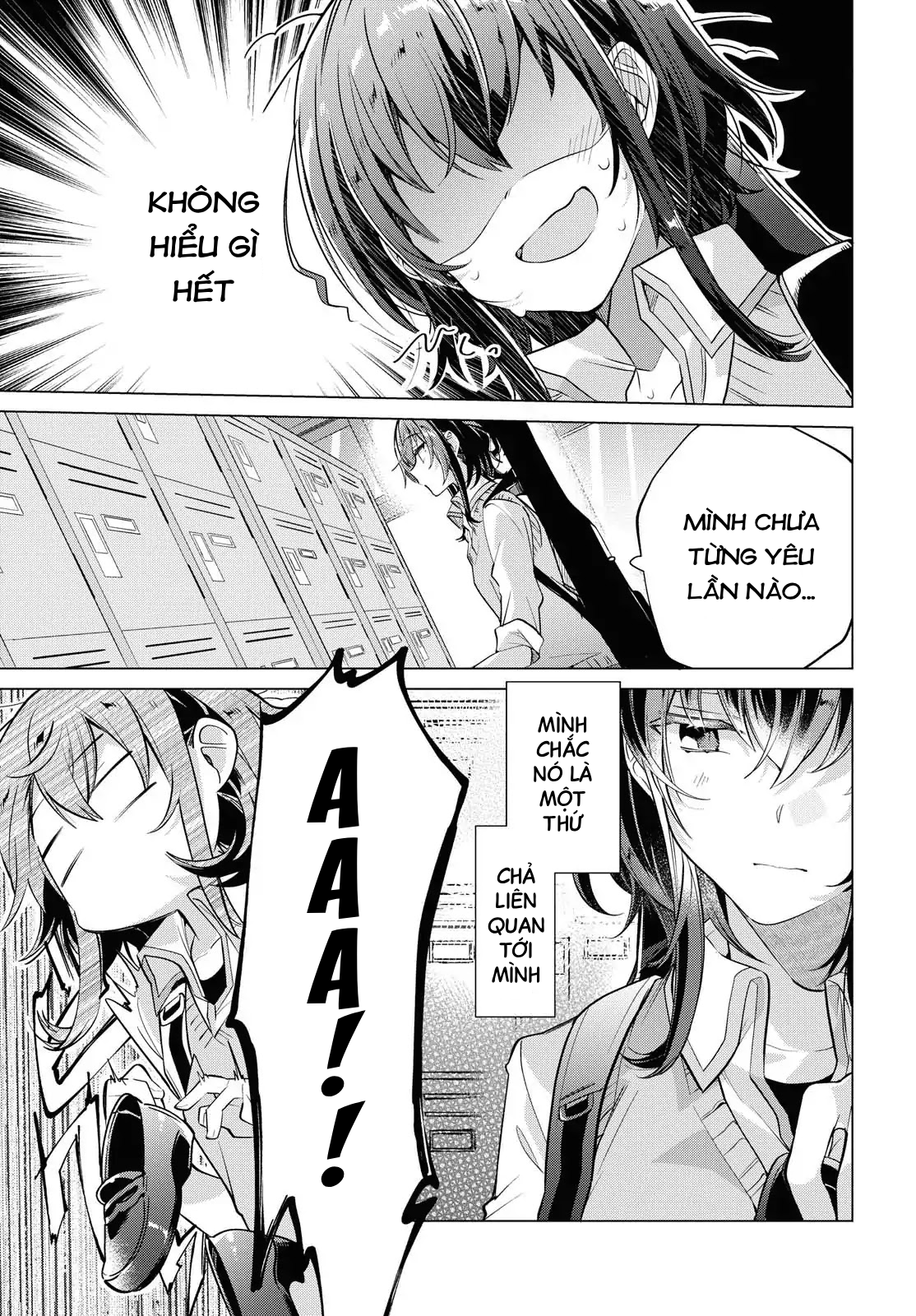 Sasayaku You ni Koi wo Utau Mối tình đầu, hoa anh đào và kouhai 第9页