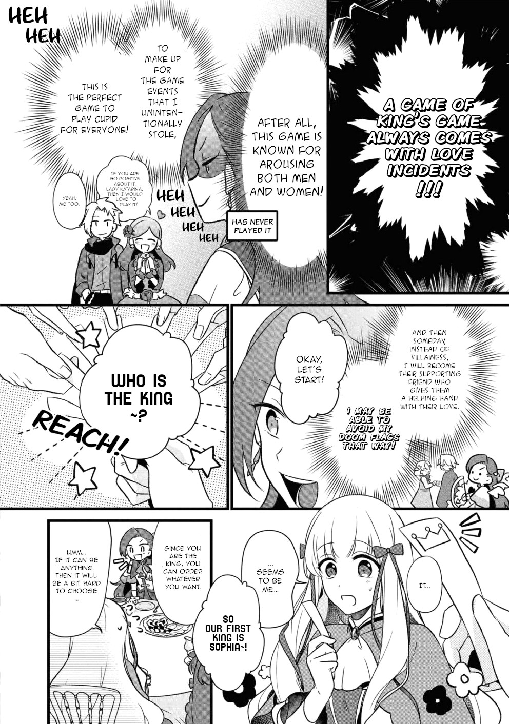 Otome Game no Hametsu Flag shika nai Akuyaku Reijou ni Tensei shite shimatta... Comic Anthology The dazzling nobles' King's Game (Artist: Sakurai Yukke) 第2页