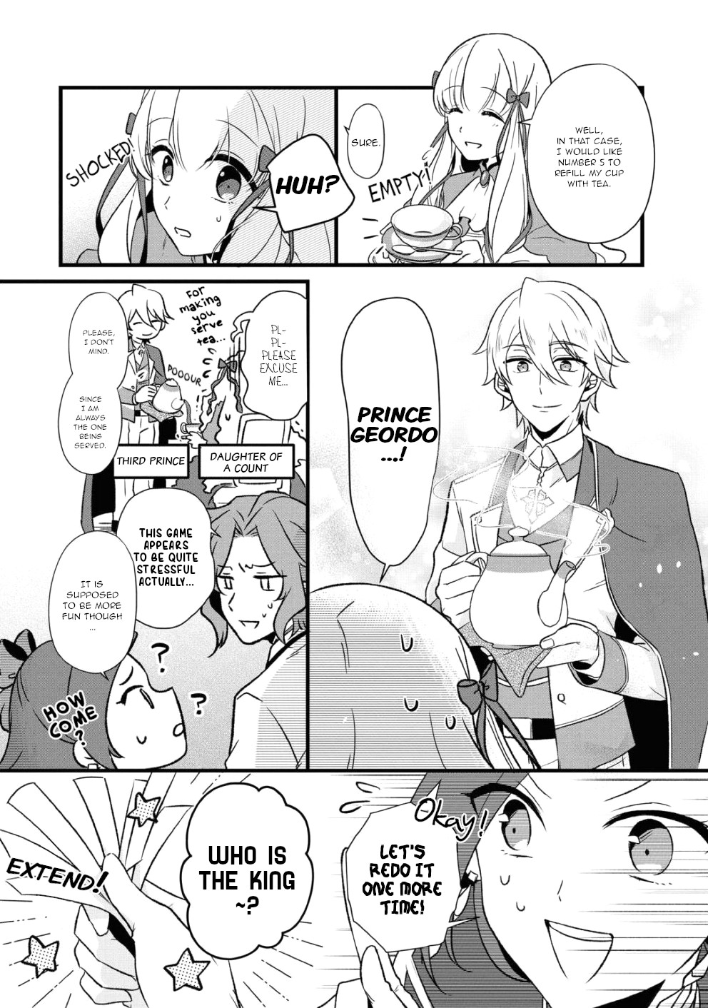 Otome Game no Hametsu Flag shika nai Akuyaku Reijou ni Tensei shite shimatta... Comic Anthology The dazzling nobles' King's Game (Artist: Sakurai Yukke) 第3页