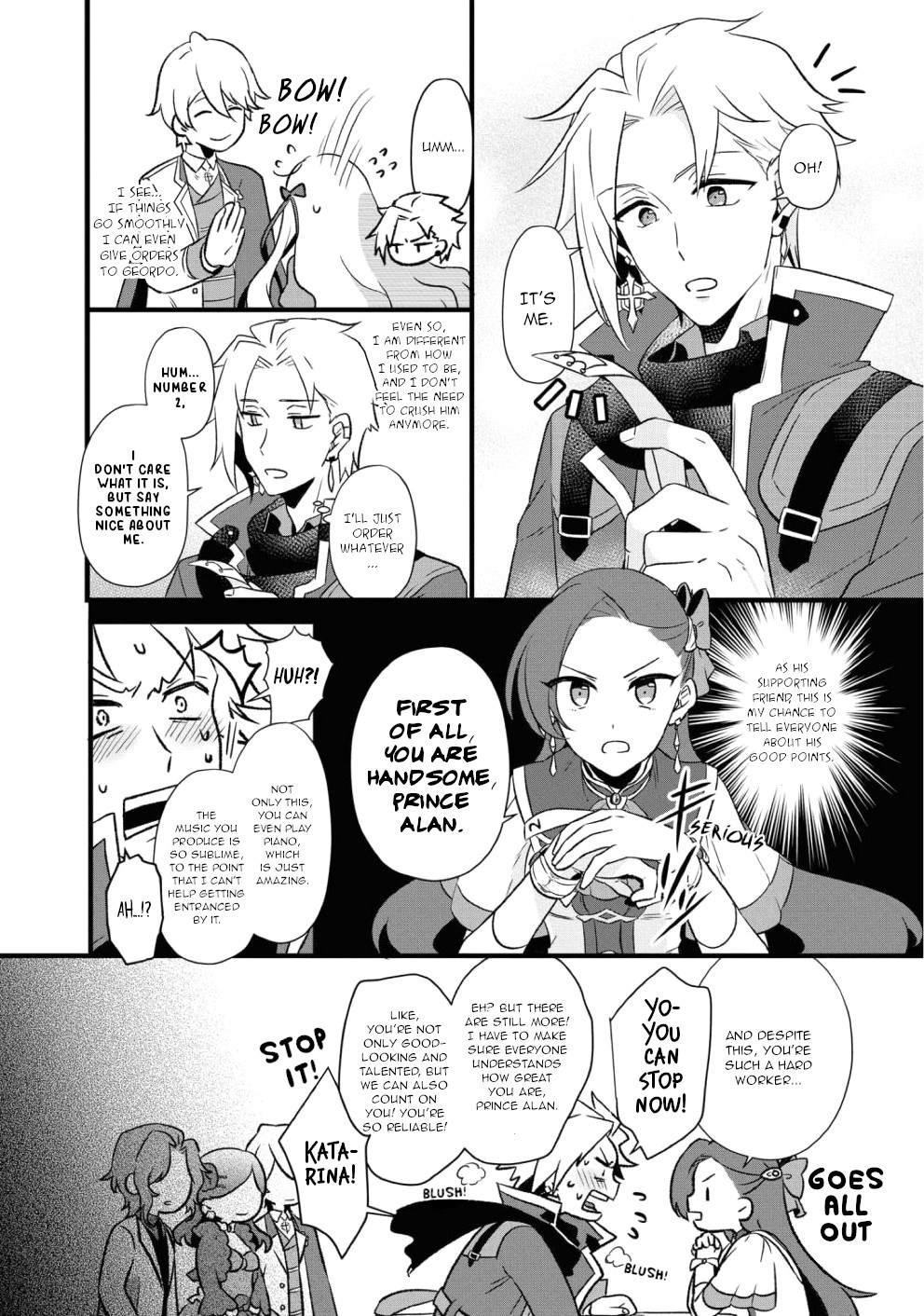 Otome Game no Hametsu Flag shika nai Akuyaku Reijou ni Tensei shite shimatta... Comic Anthology The dazzling nobles' King's Game (Artist: Sakurai Yukke) 第4页