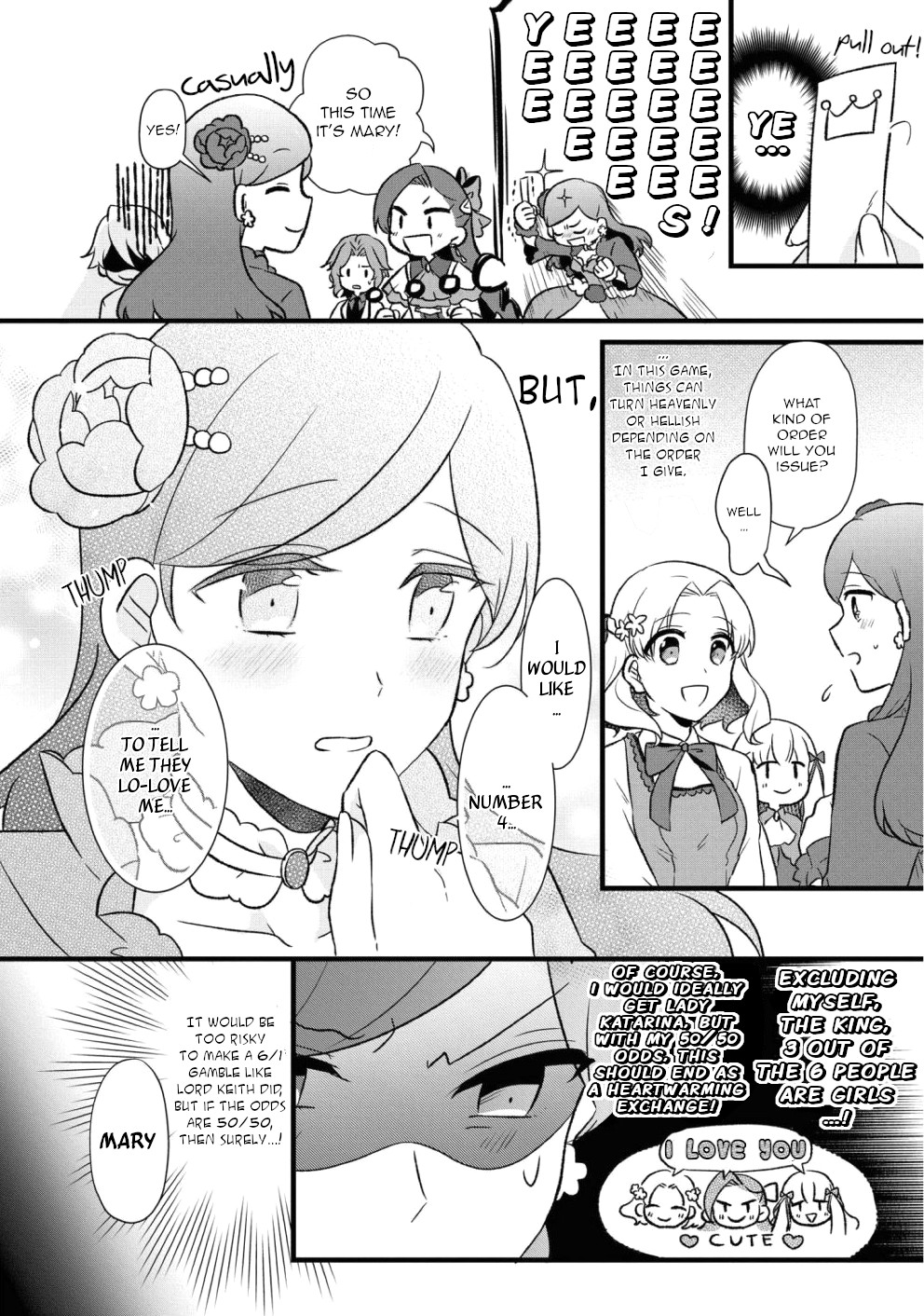 Otome Game no Hametsu Flag shika nai Akuyaku Reijou ni Tensei shite shimatta... Comic Anthology The dazzling nobles' King's Game (Artist: Sakurai Yukke) 第8页