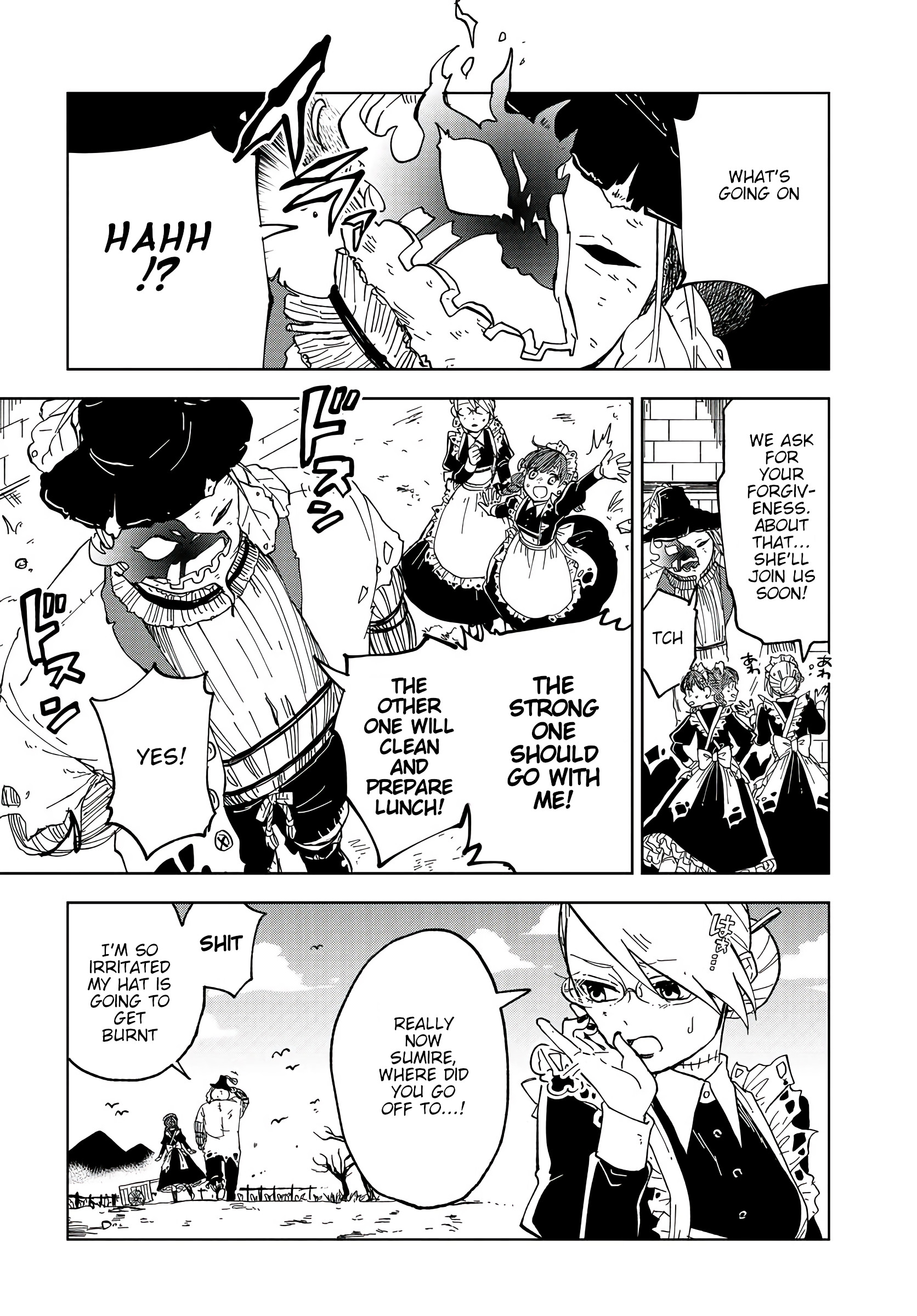 The Splendid Job Of A Monster Maid The Black Cat and the White Mouse 第12页