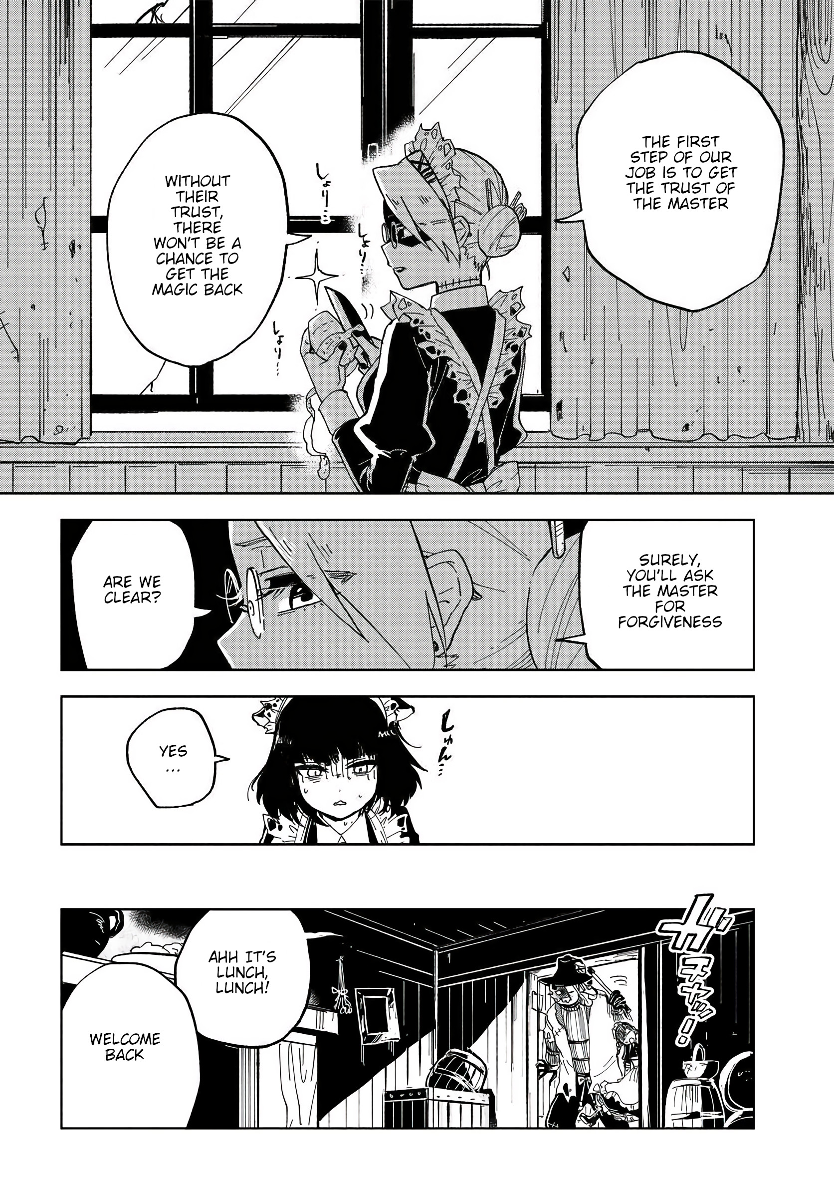 The Splendid Job Of A Monster Maid The Black Cat and the White Mouse 第14页