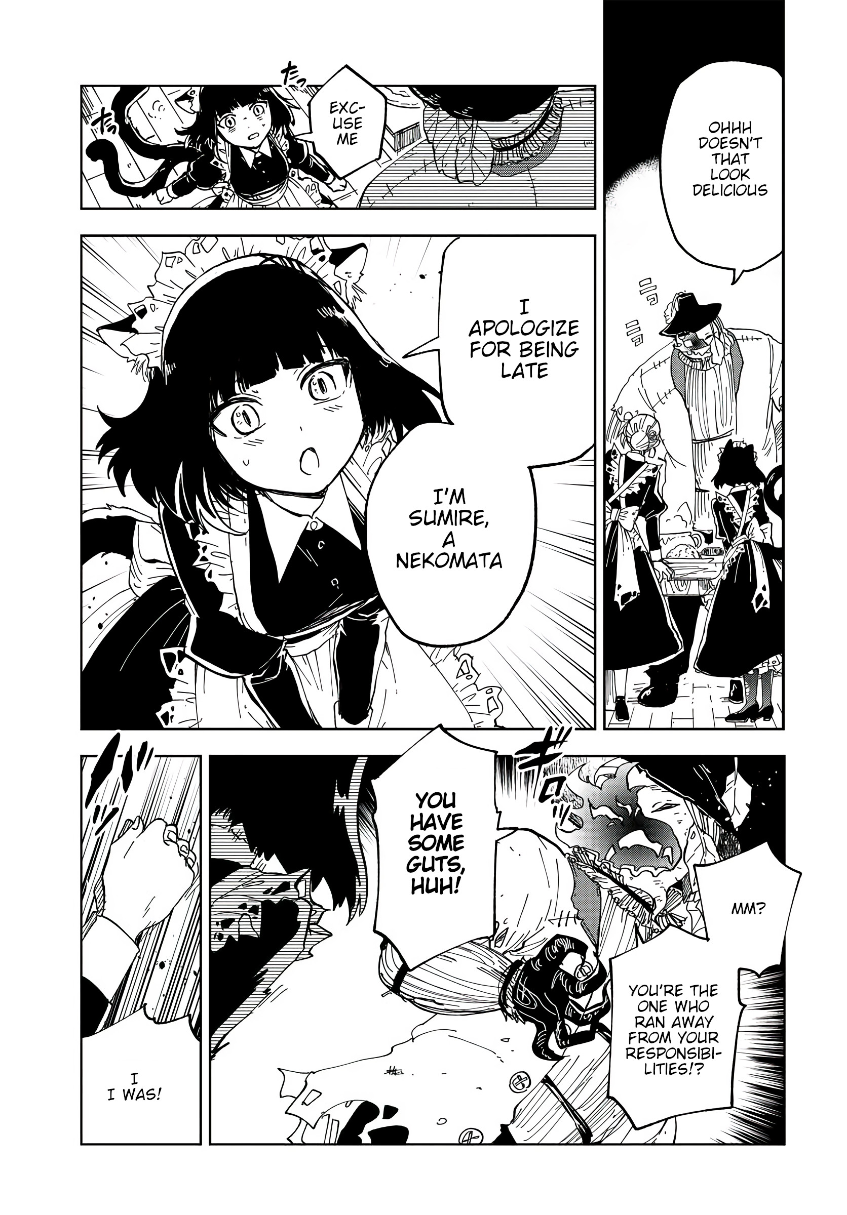 The Splendid Job Of A Monster Maid The Black Cat and the White Mouse 第15页