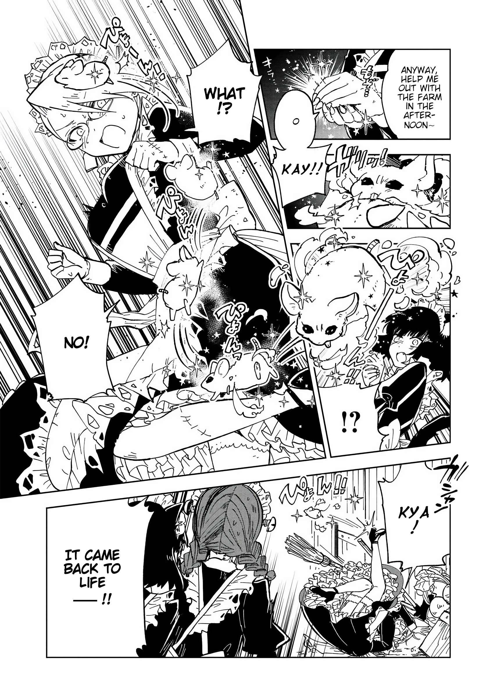 The Splendid Job Of A Monster Maid The Black Cat and the White Mouse 第19页