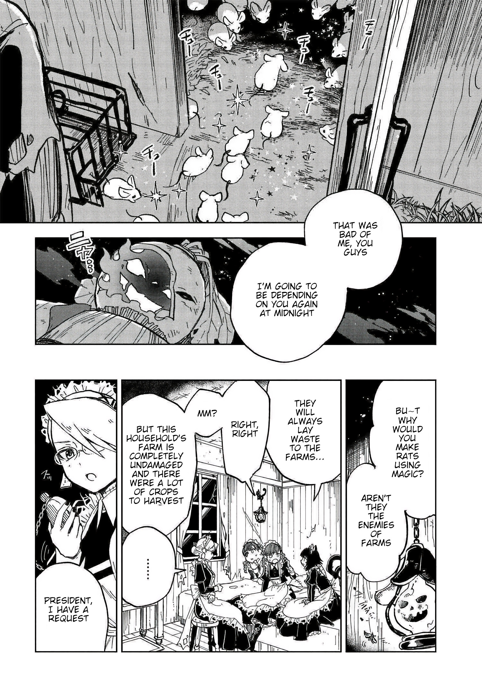 The Splendid Job Of A Monster Maid The Black Cat and the White Mouse 第24页