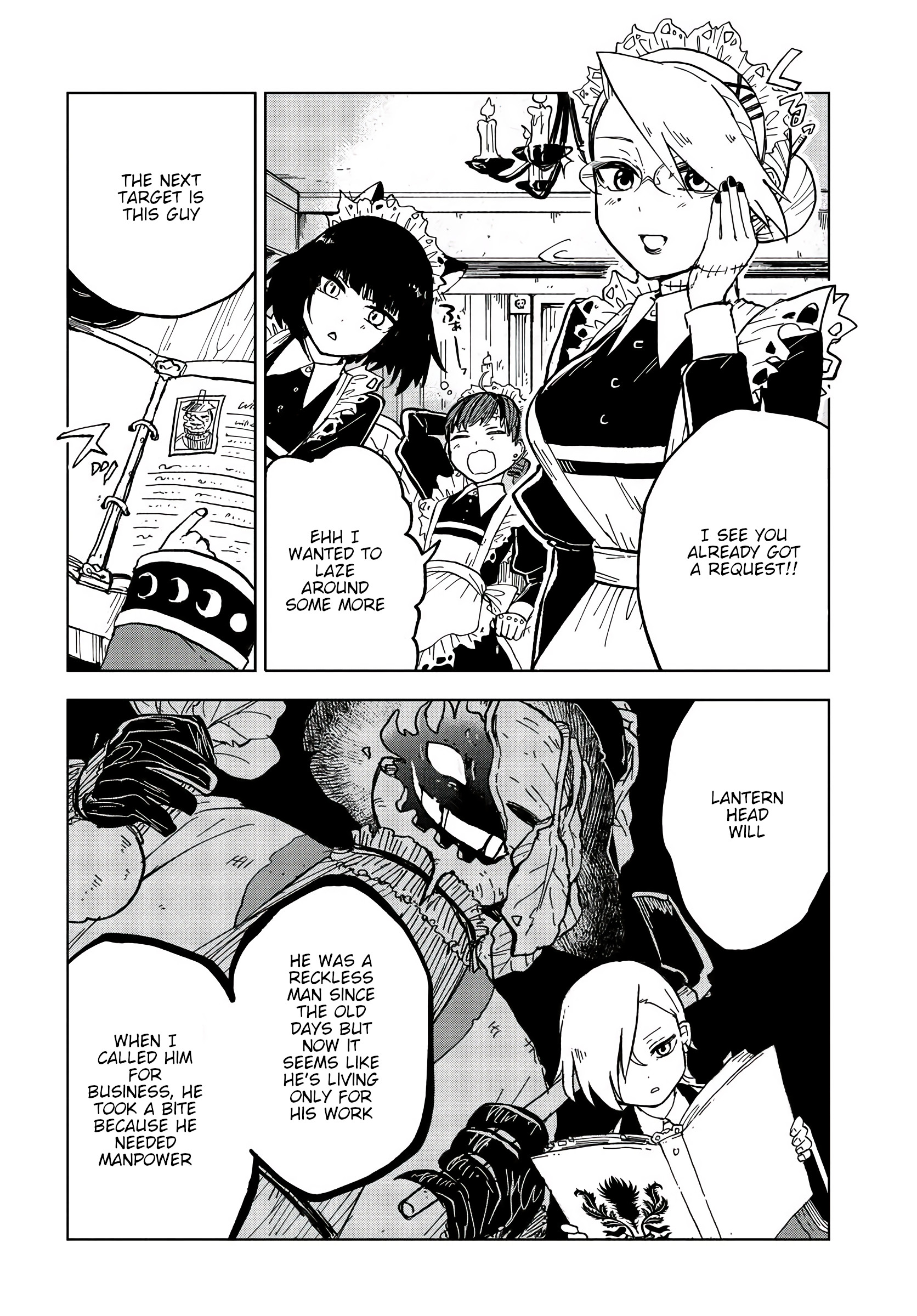 The Splendid Job Of A Monster Maid The Black Cat and the White Mouse 第4页