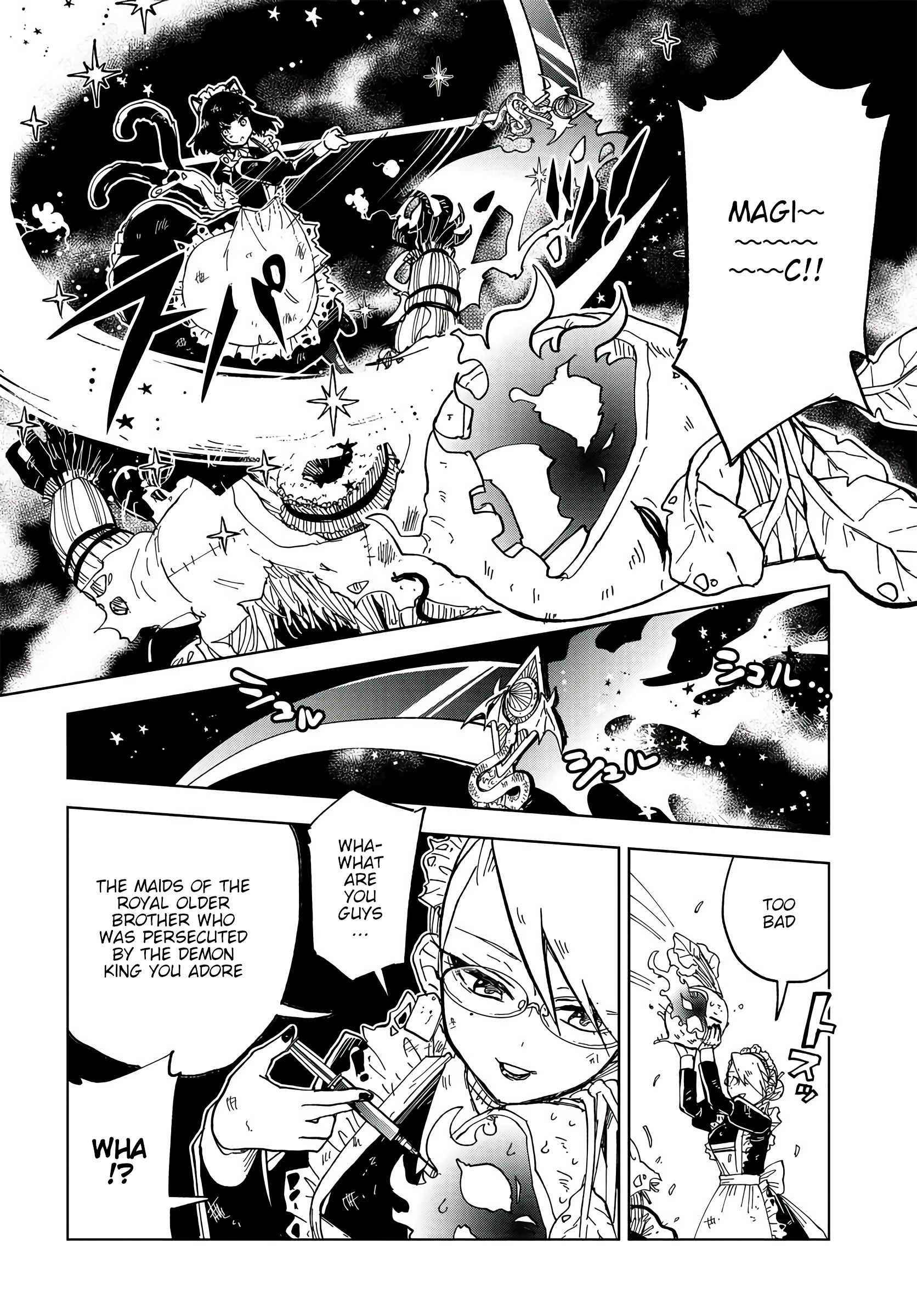 The Splendid Job Of A Monster Maid The Black Cat and the White Mouse 第31页