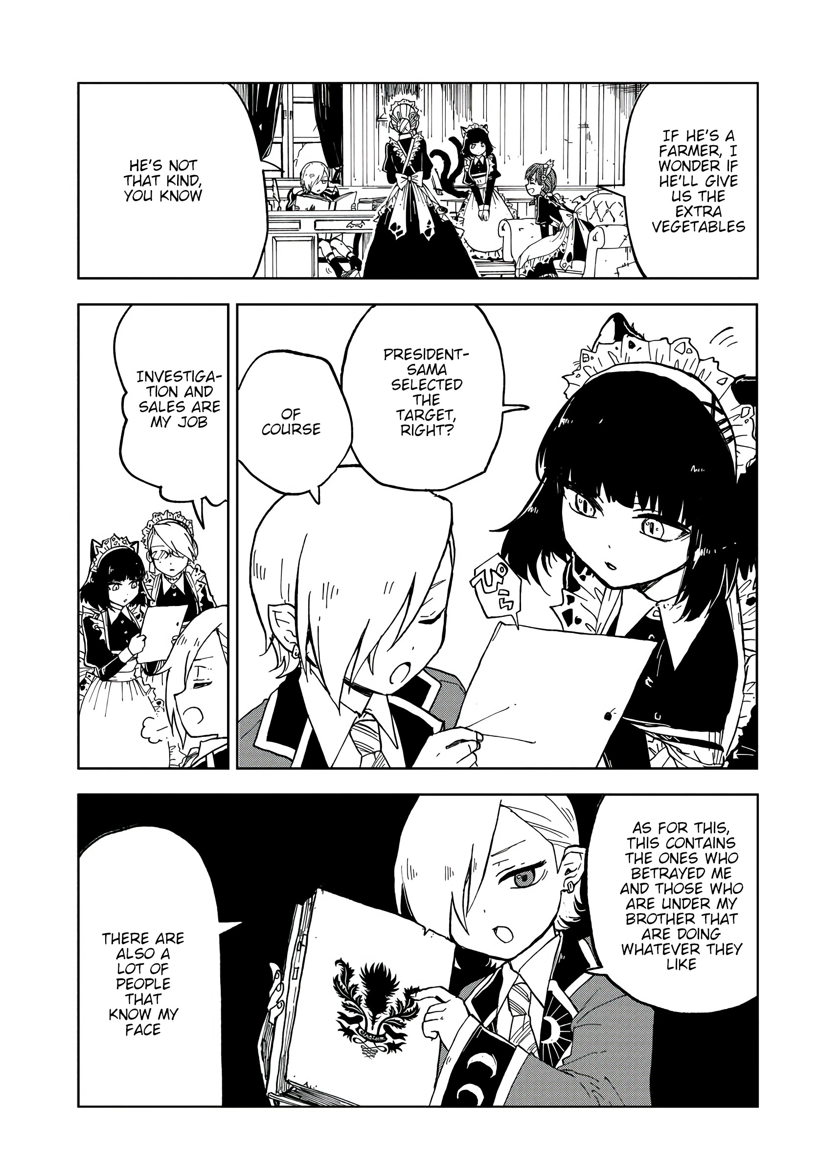 The Splendid Job Of A Monster Maid The Black Cat and the White Mouse 第5页
