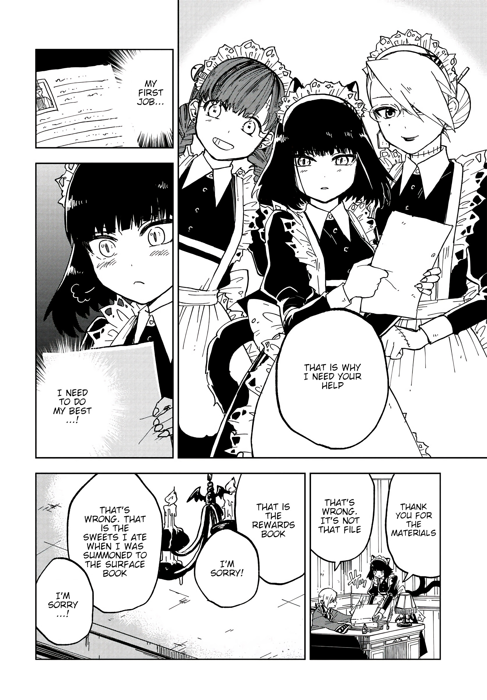 The Splendid Job Of A Monster Maid The Black Cat and the White Mouse 第6页