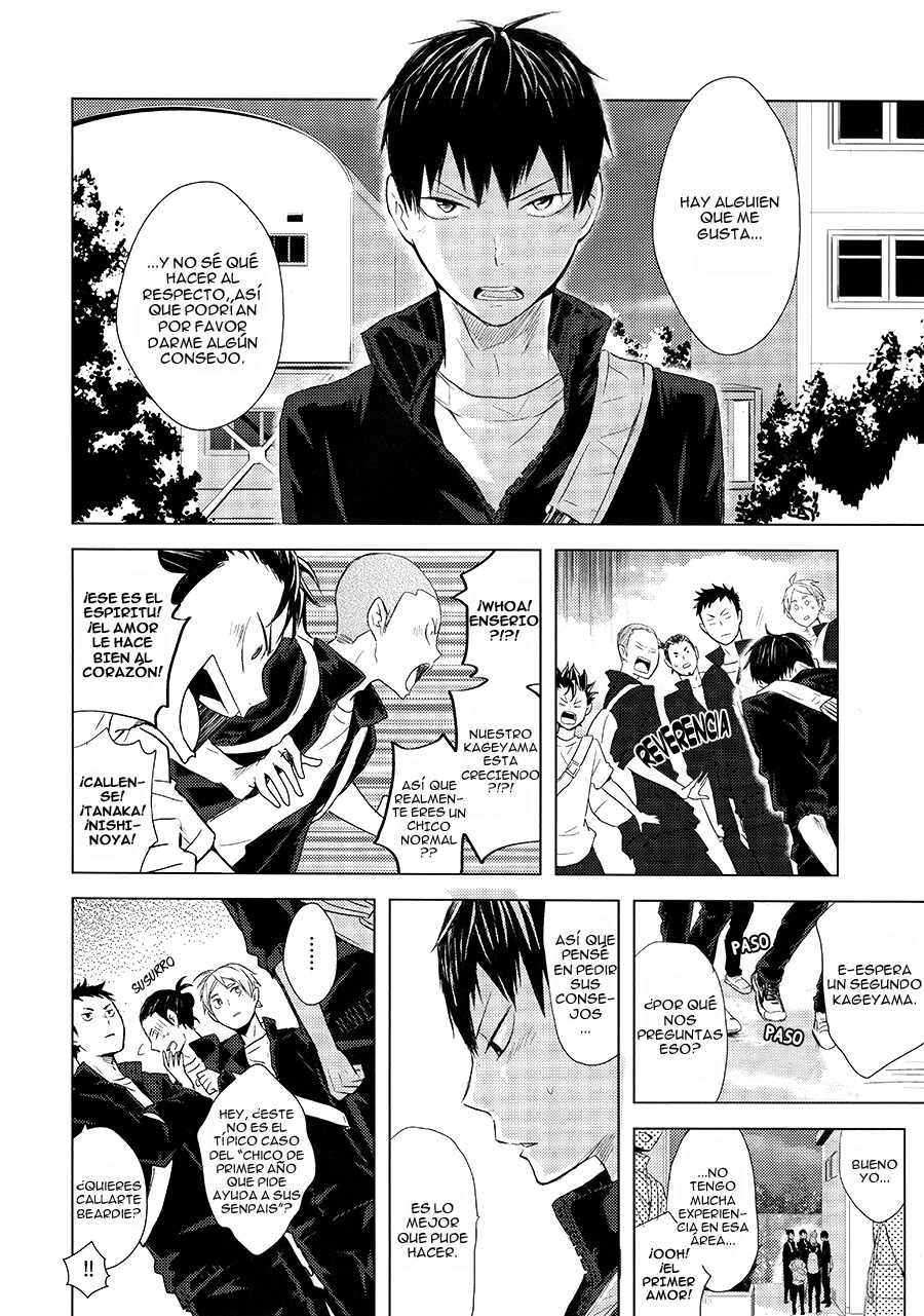 Haikyuu!! - Hatsukoi Combat (Doujinshi) Oneshot 第3页