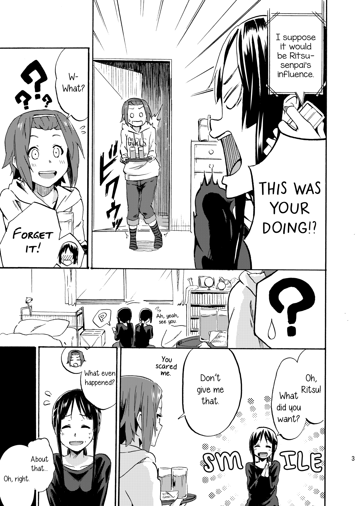 K-ON! - How to Make a Love Letter (Doujinshi) 第5页